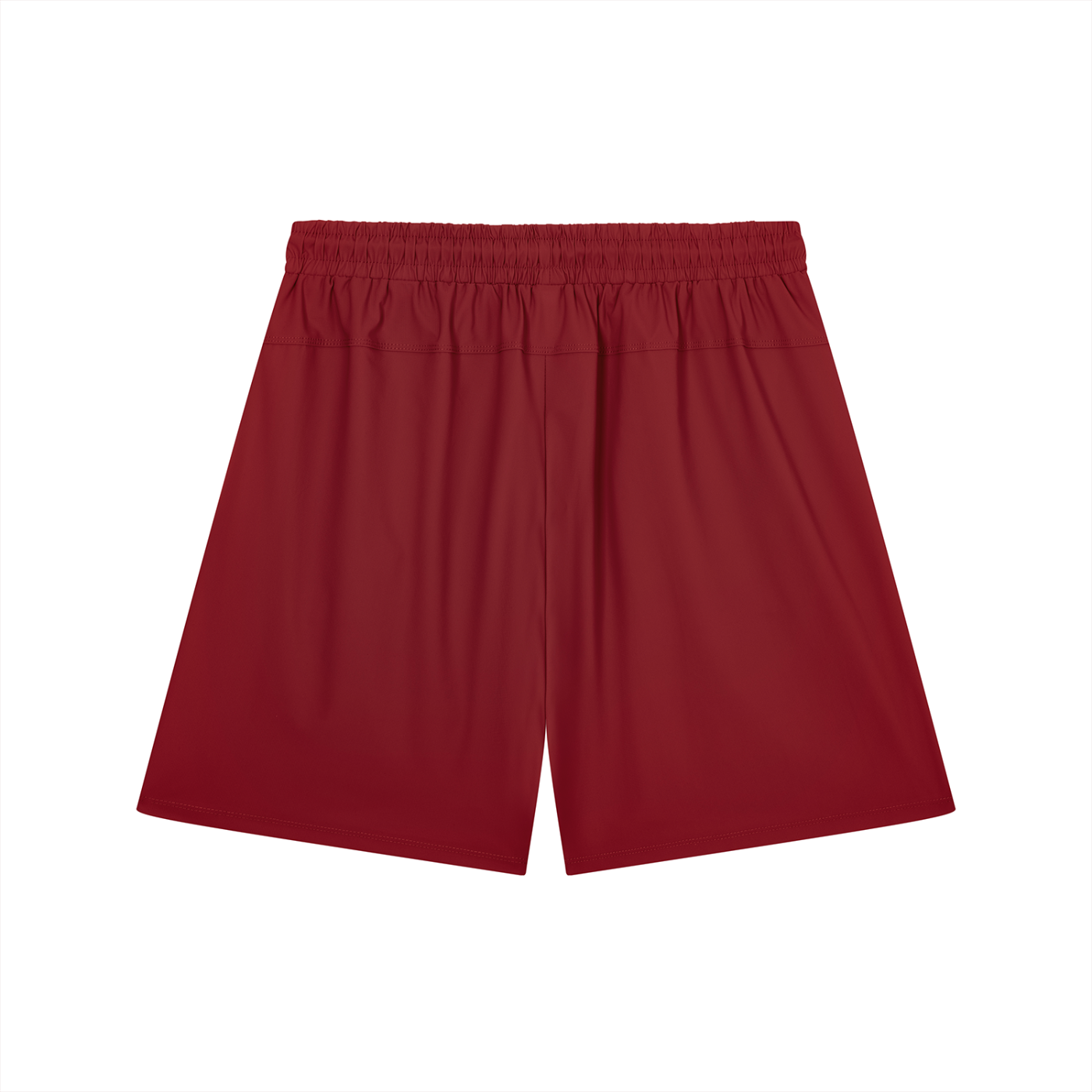 BLANKZ Light Drawstring Short — Red, back view