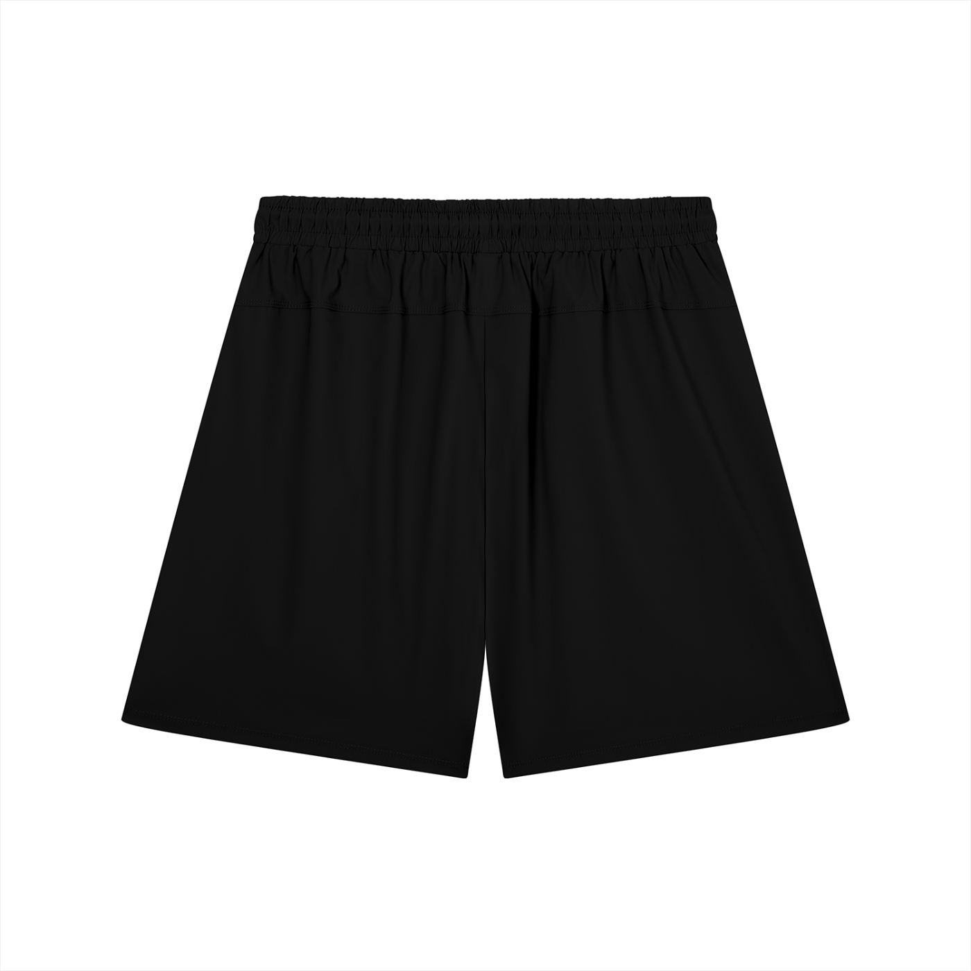 BLANKZ Light Drawstring Short — Black, back view