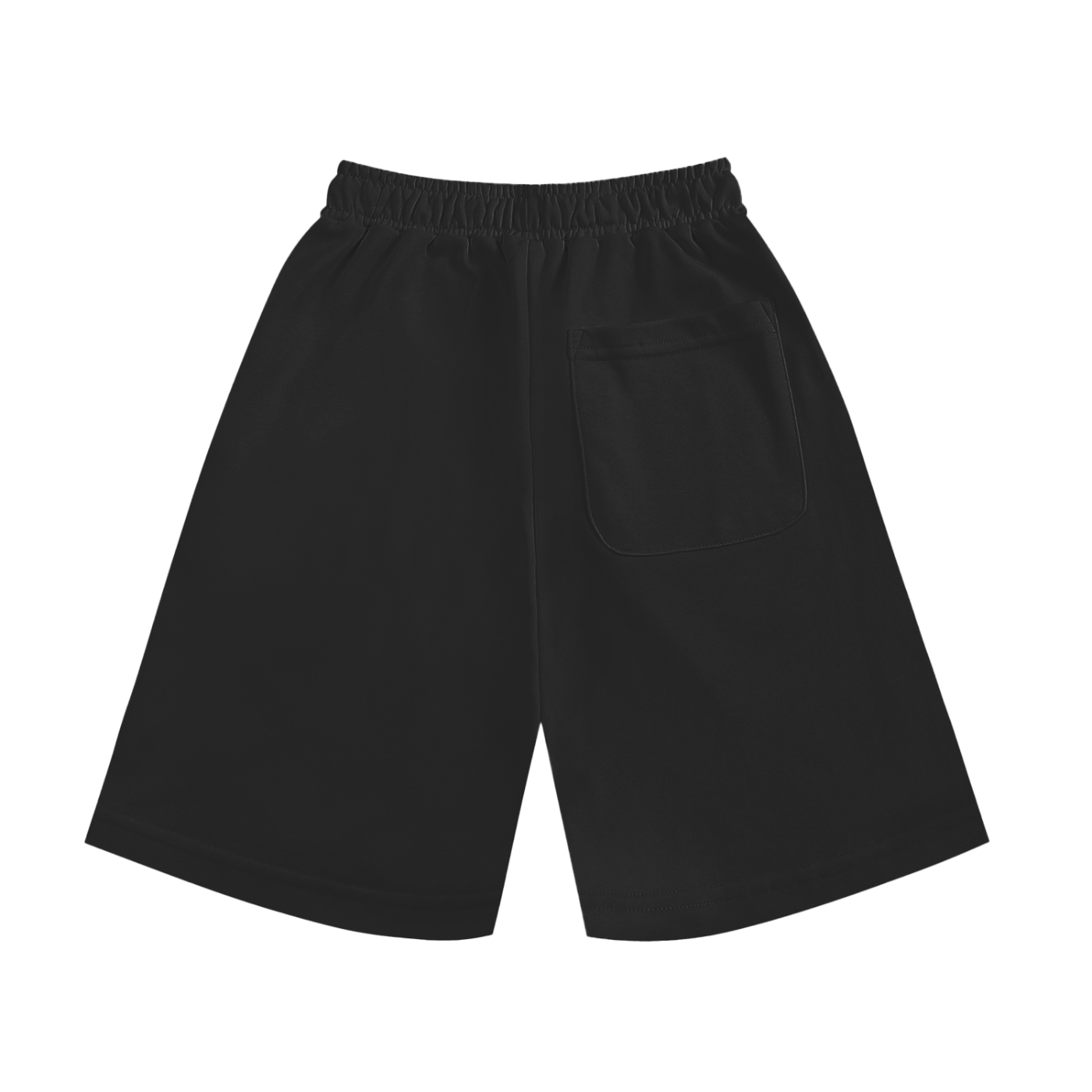 BLANKZ Kids' Essential Shorts — Black, back view