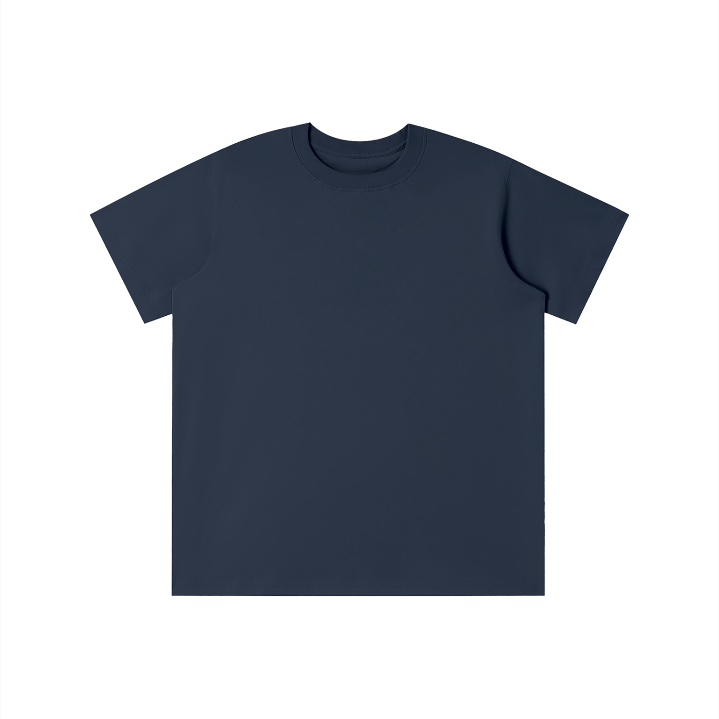 BLANKZ Kids' Essential Tee — Navy Blue, front view