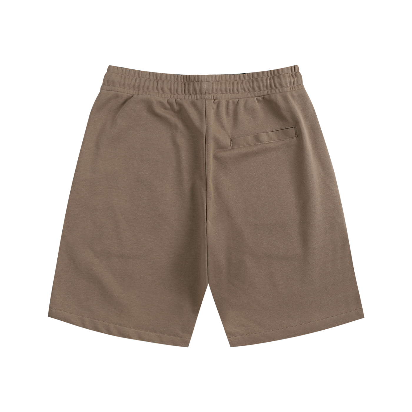 BLANKZ Essential Cotton Short — Coffee, back view