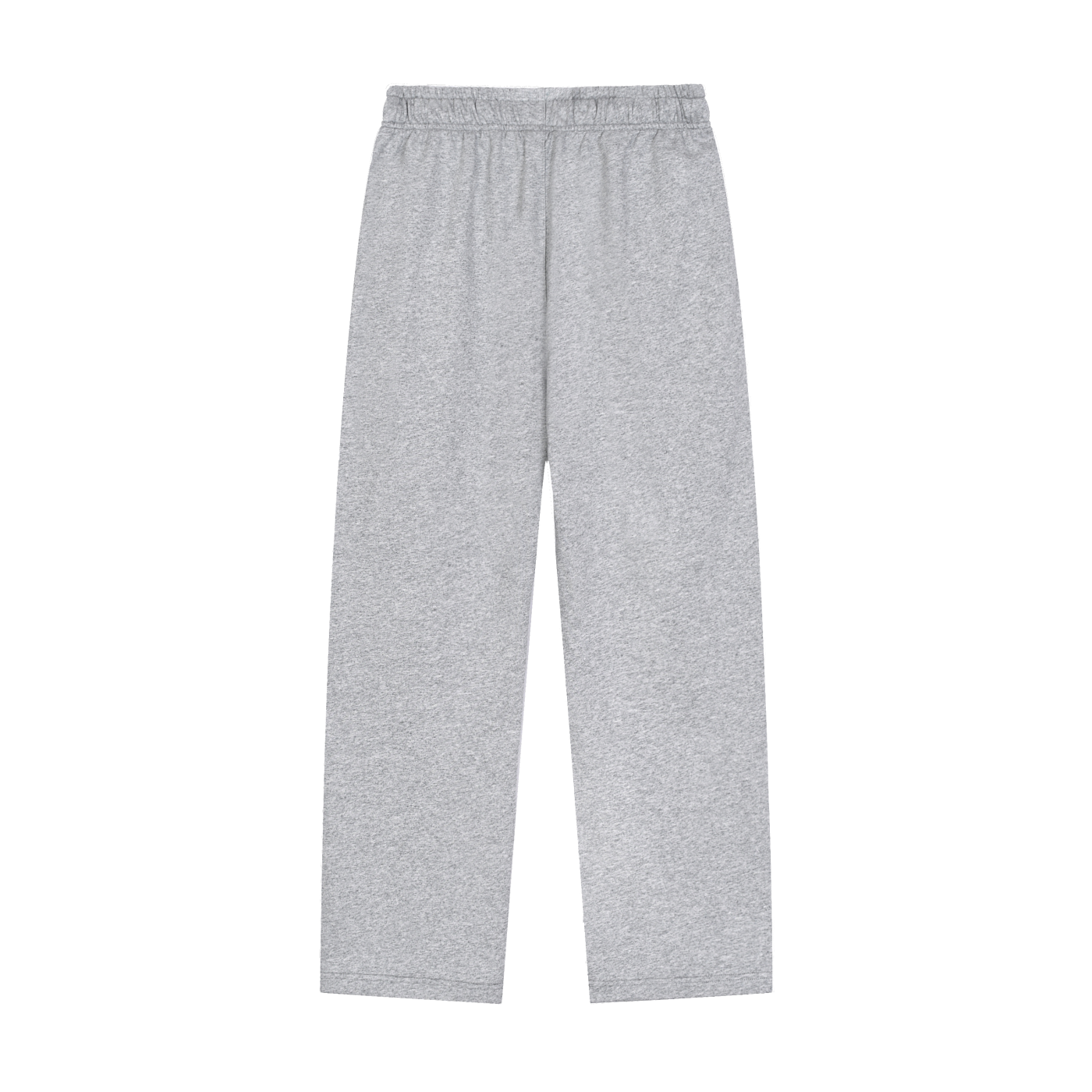 BLANKZ Heavy Straight Sweatpant — Flower Gray, back view