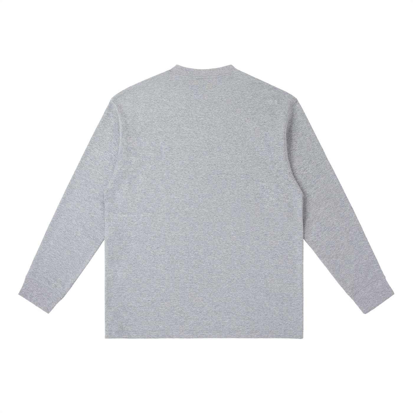 BLANKZ Everyday Long Sleeve 280 — Flower Gray, back view