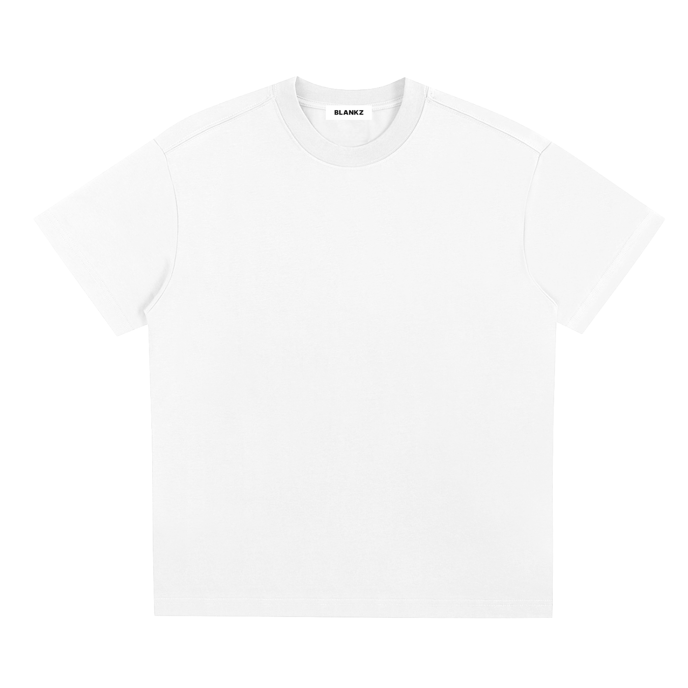 BLANKZ Sorona Quick-Dry Cooling Tee — White, front view