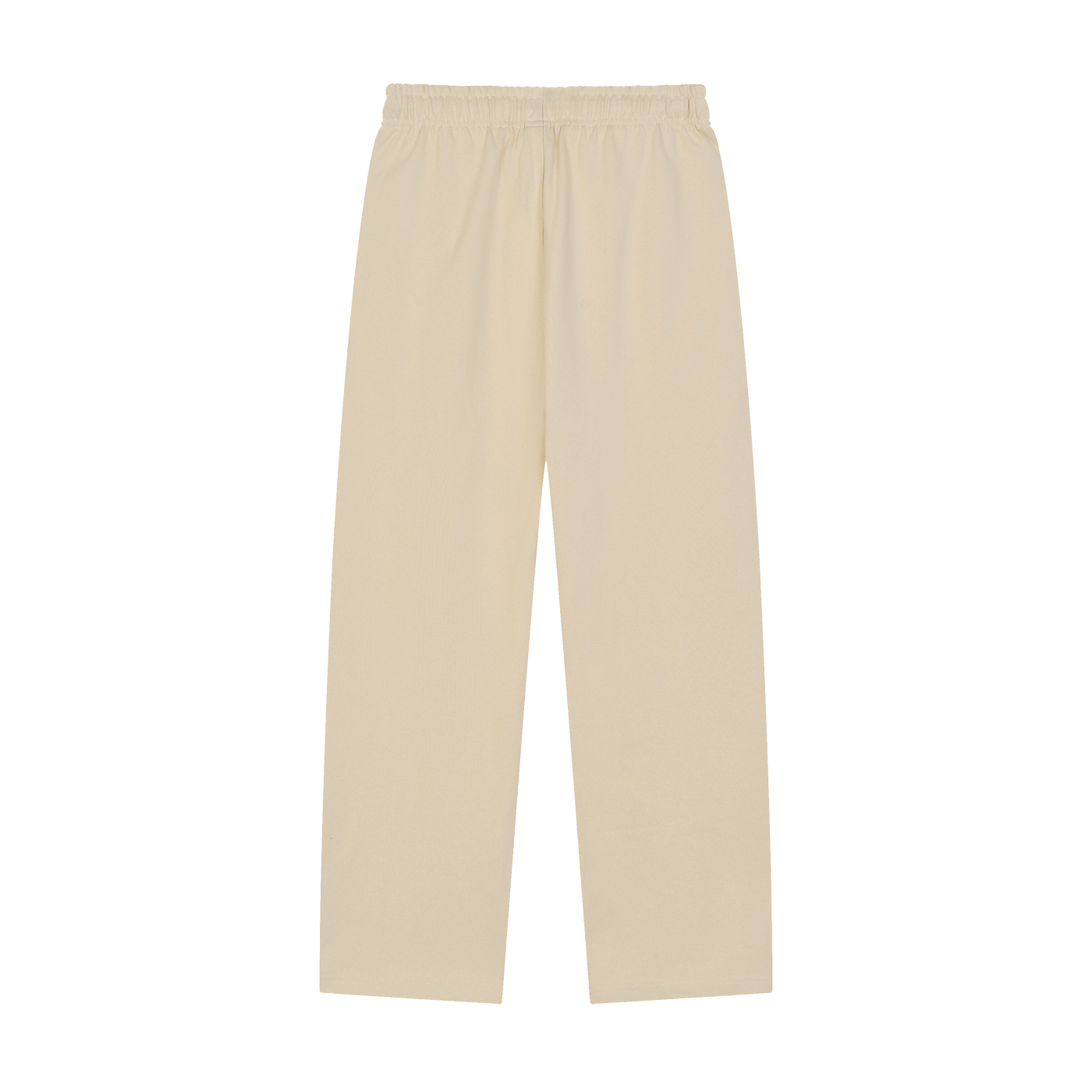 BLANKZ Heavy Straight Sweatpant — Apricot, back view