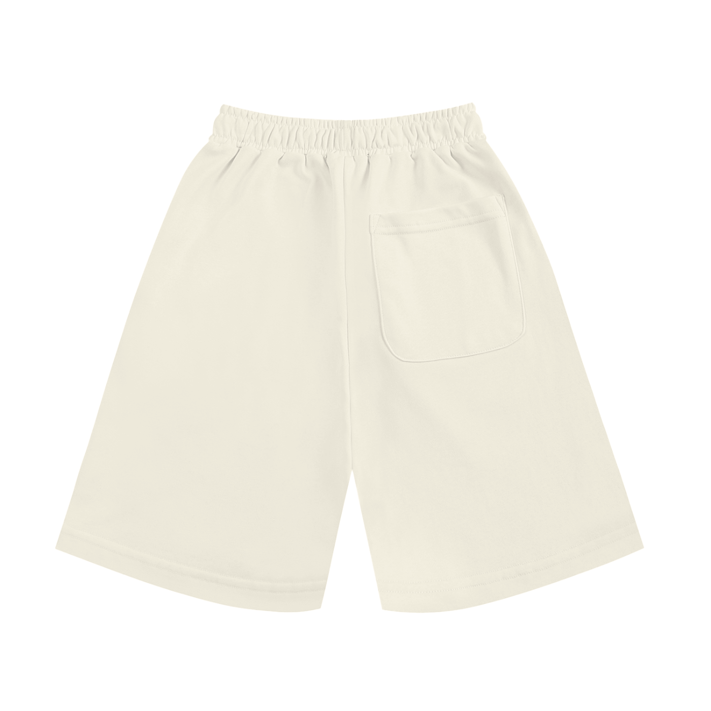 BLANKZ Kids' Essential Shorts — Light Apricot, back view