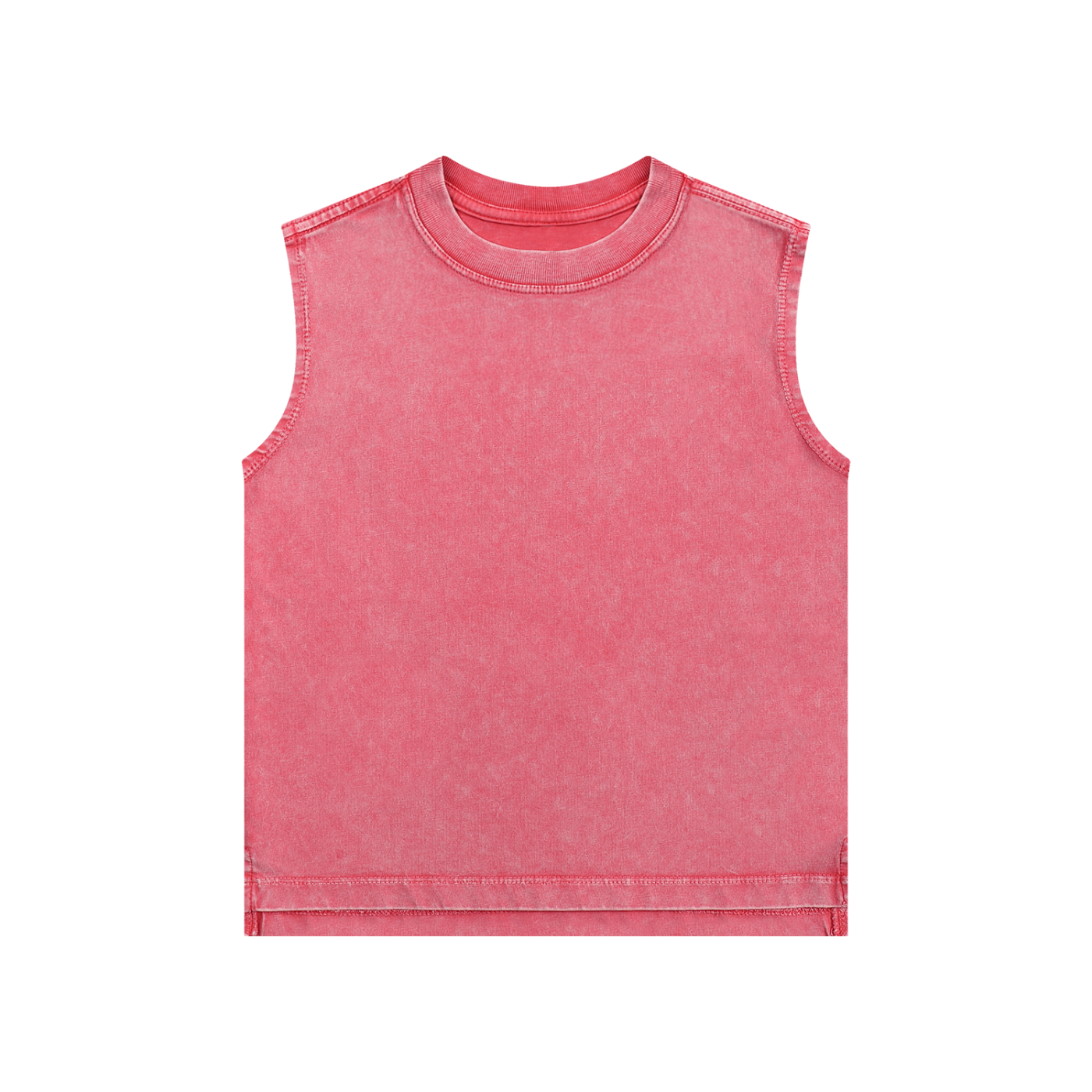 BLANKZ Kids' Snow Washed Tank Top — Pink — front view