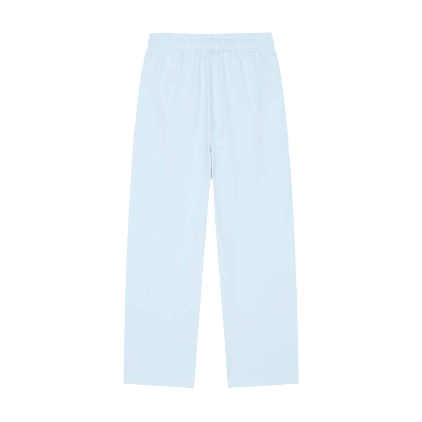 BLANKZ Heavy Straight Sweatpant — Blue, back view