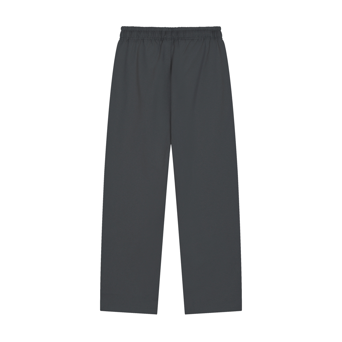 BLANKZ Heavy Straight Sweatpant — Dark Gray, back view