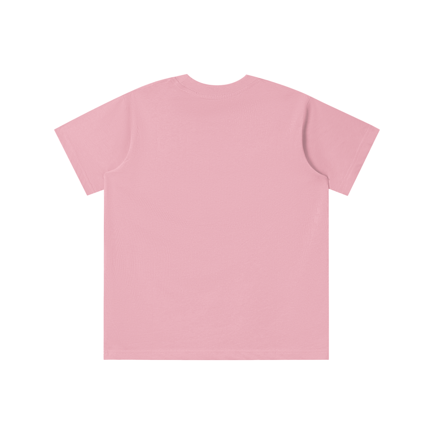 BLANKZ Kids' Essential Tee — Dirty Pink, back view
