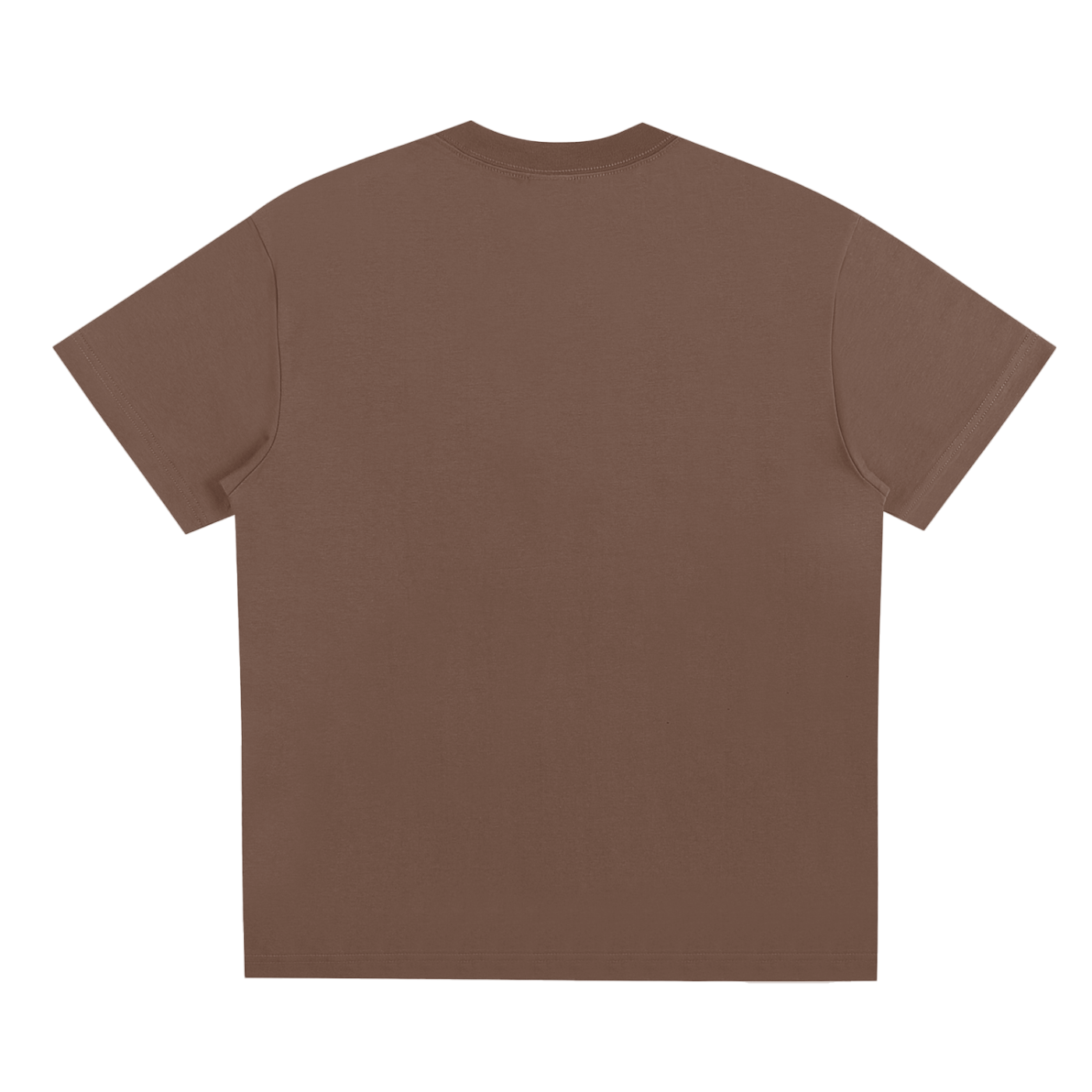 BLANKZ Sorona Quick-Dry Cooling Tee — Brown, back view