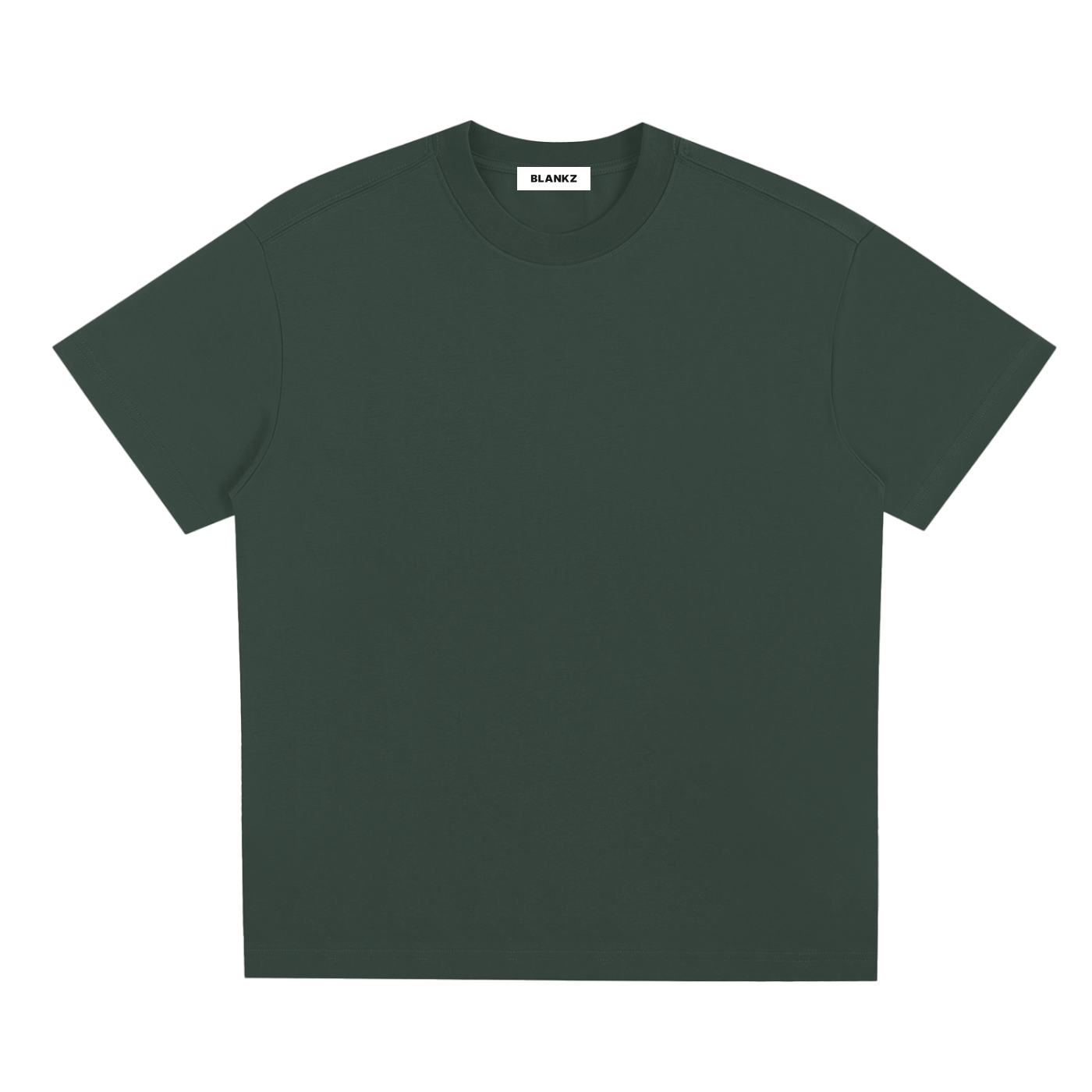 BLANKZ Sorona Quick-Dry Cooling Tee — Green, front view