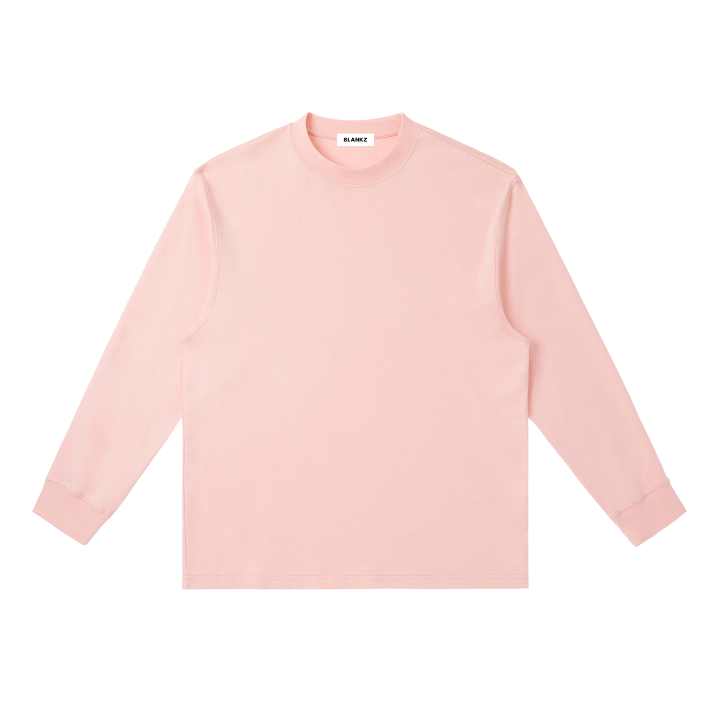 BLANKZ Everyday Long Sleeve 280 — Pink, front view