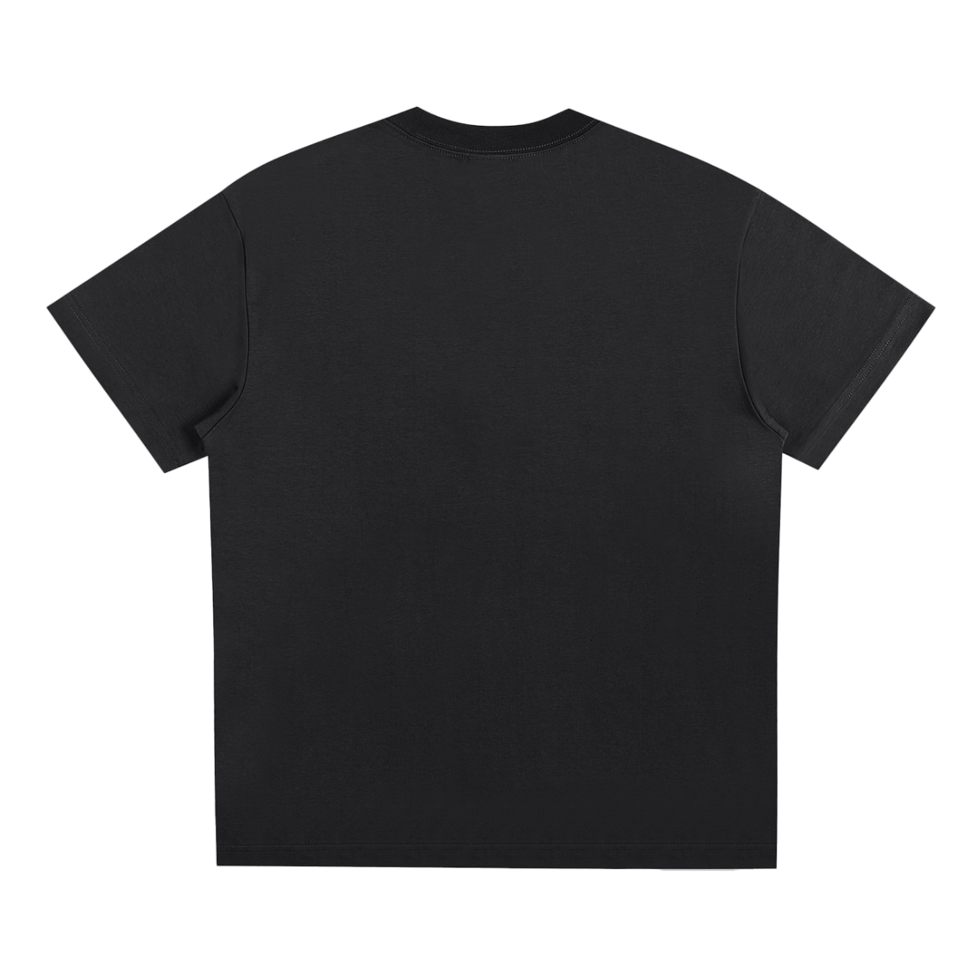 BLANKZ Sorona Quick-Dry Cooling Tee — Black, back view