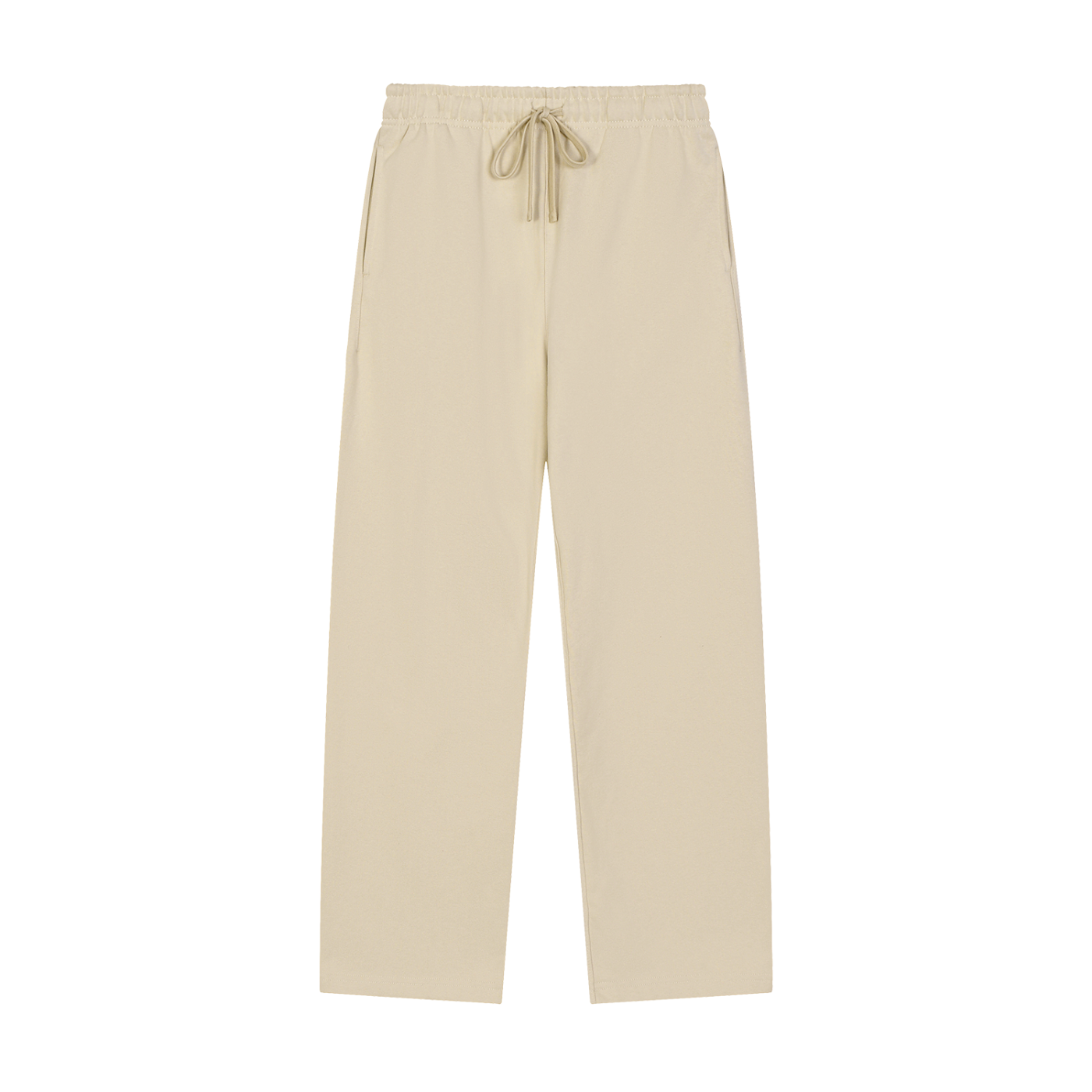 BLANKZ Heavy Straight Sweatpant — Apricot, front view