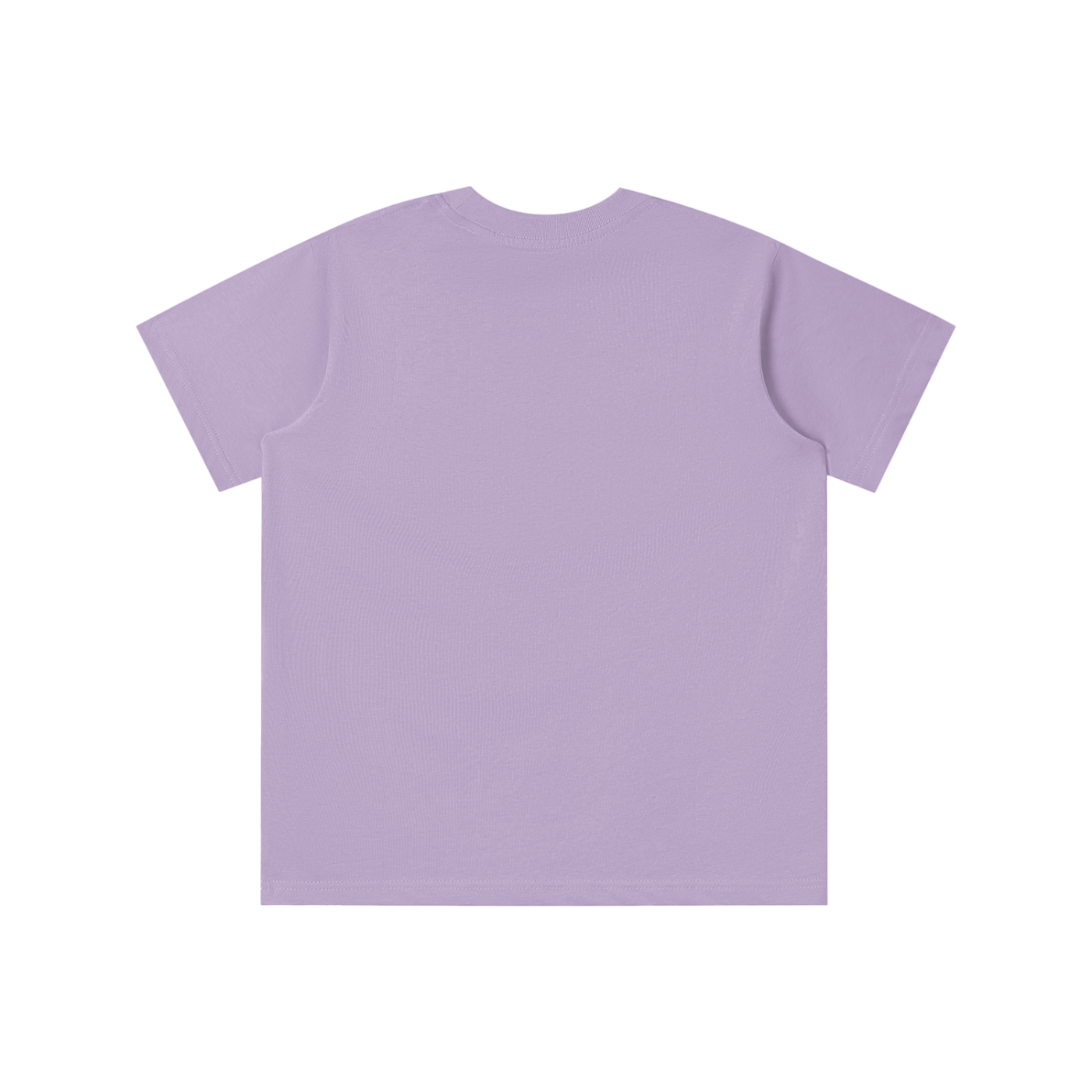 BLANKZ Kids' Essential Tee — Light Purple, back view