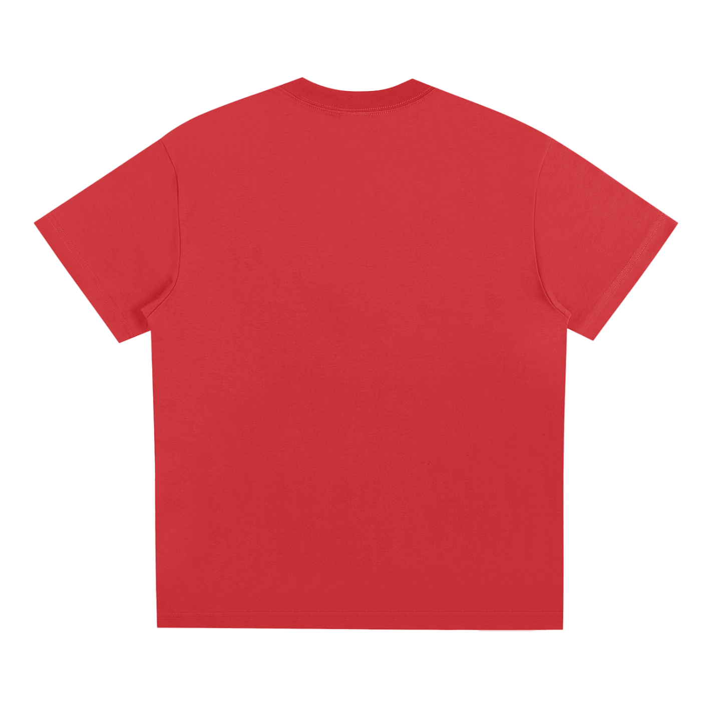 BLANKZ Sorona Quick-Dry Cooling Tee — Red, back view
