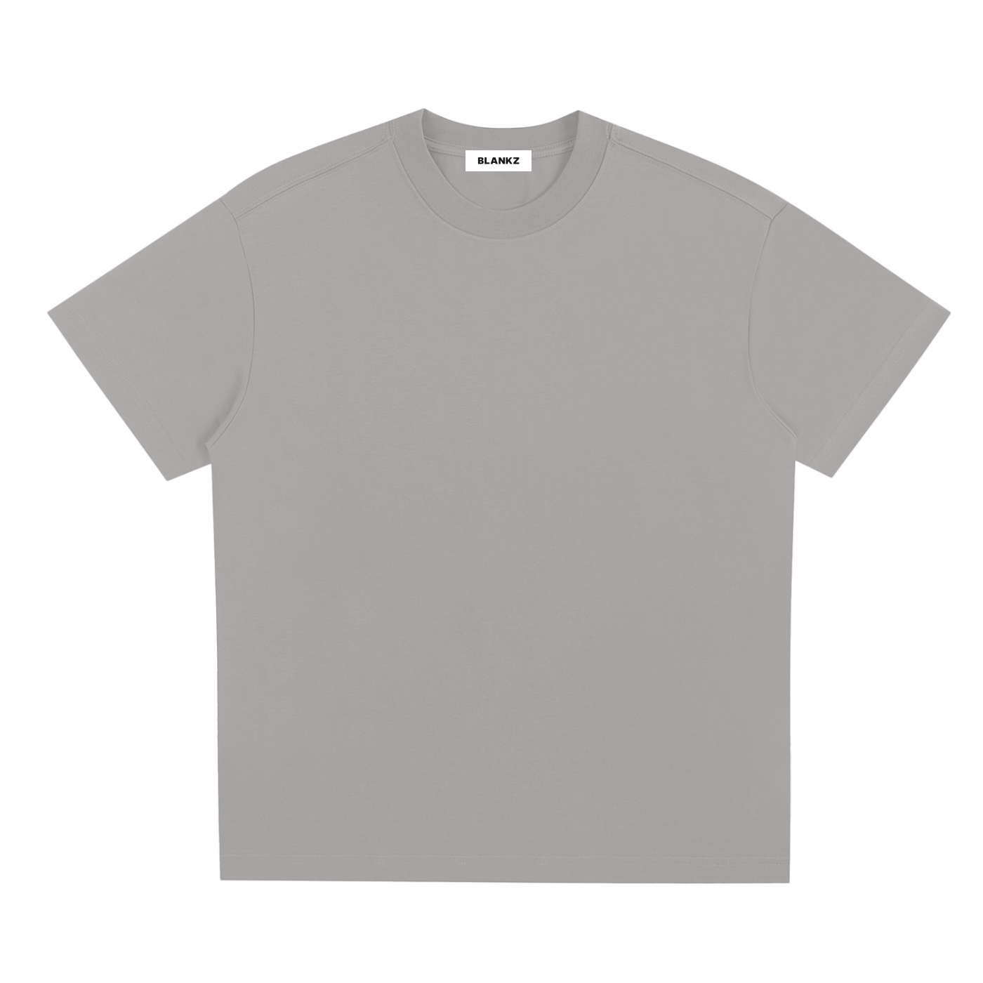 BLANKZ Sorona Quick-Dry Cooling Tee — Gray, front view