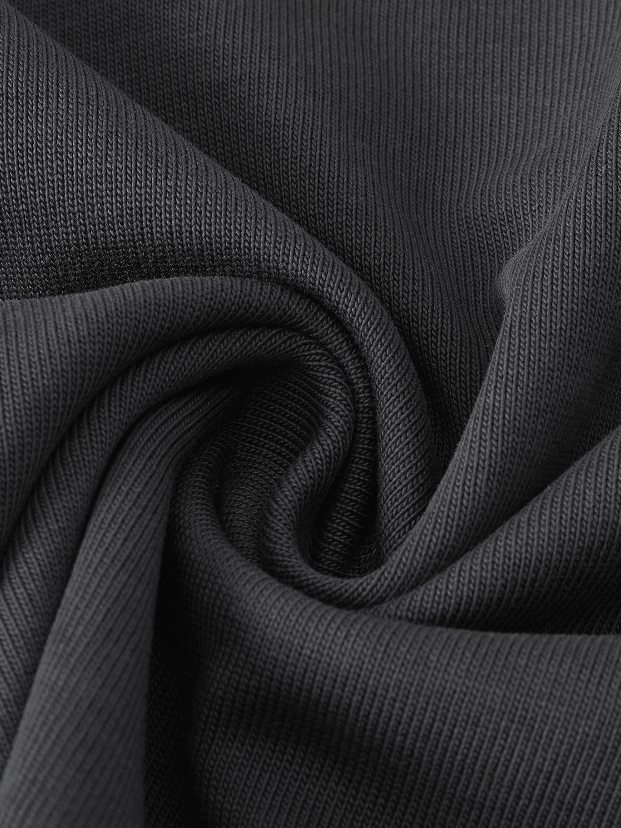 BLANKZ Ultraweight Box Tee — Cotton knit texture detail