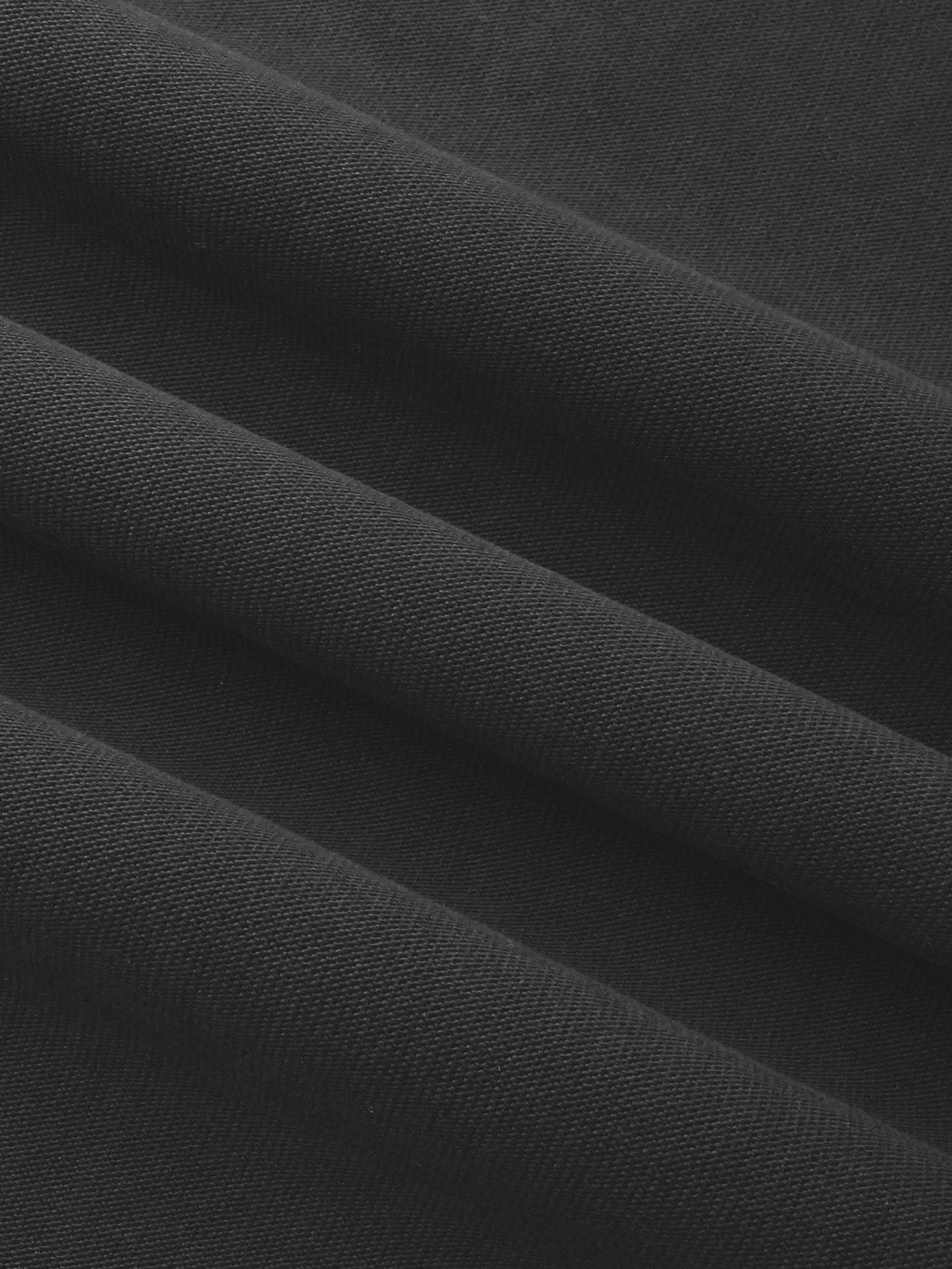 BLANKZ Ultraweight Box Tee — Fabric drape detail