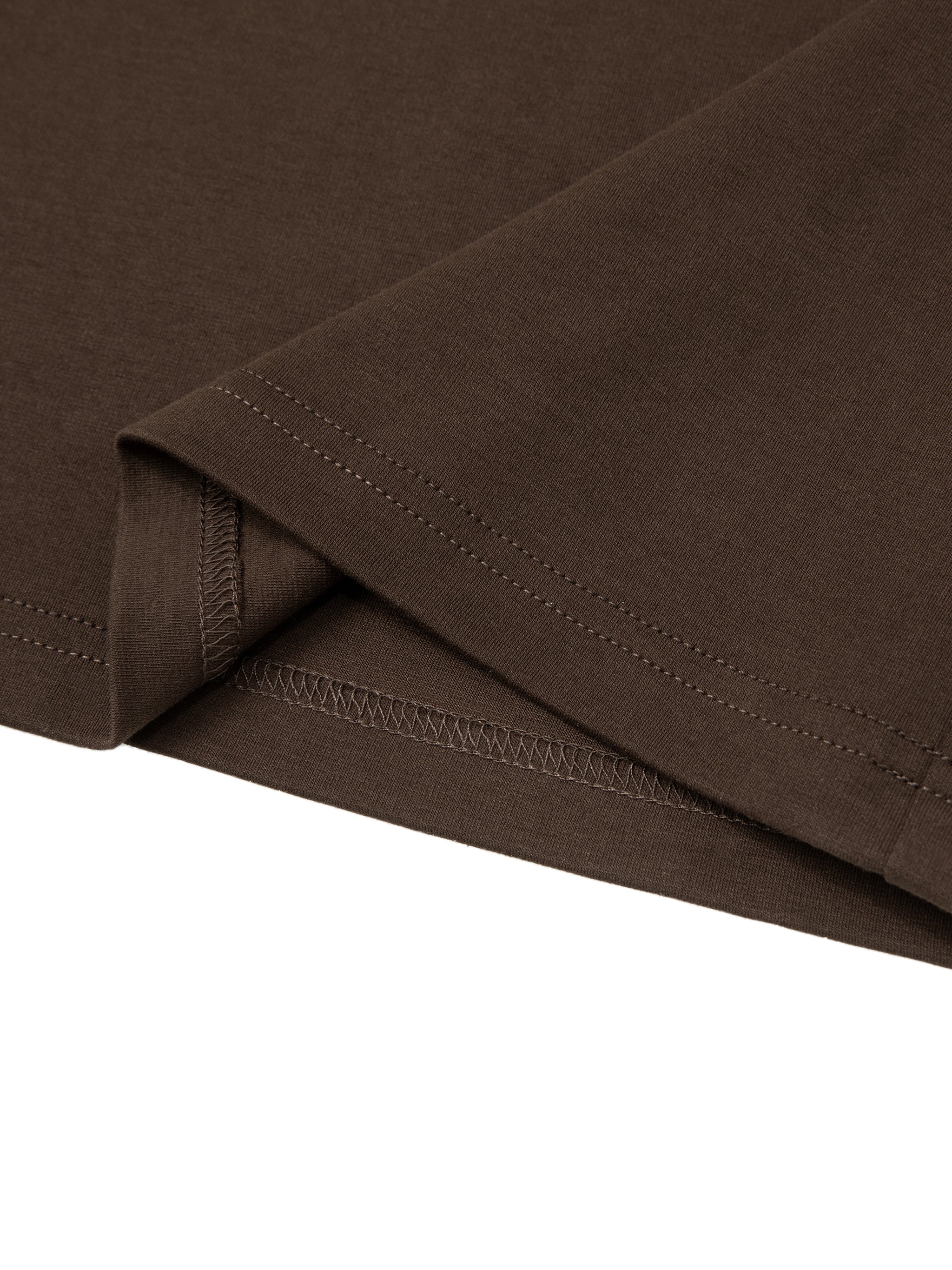 BLANKZ Everyday Long Sleeve 280 — Straight hem detail