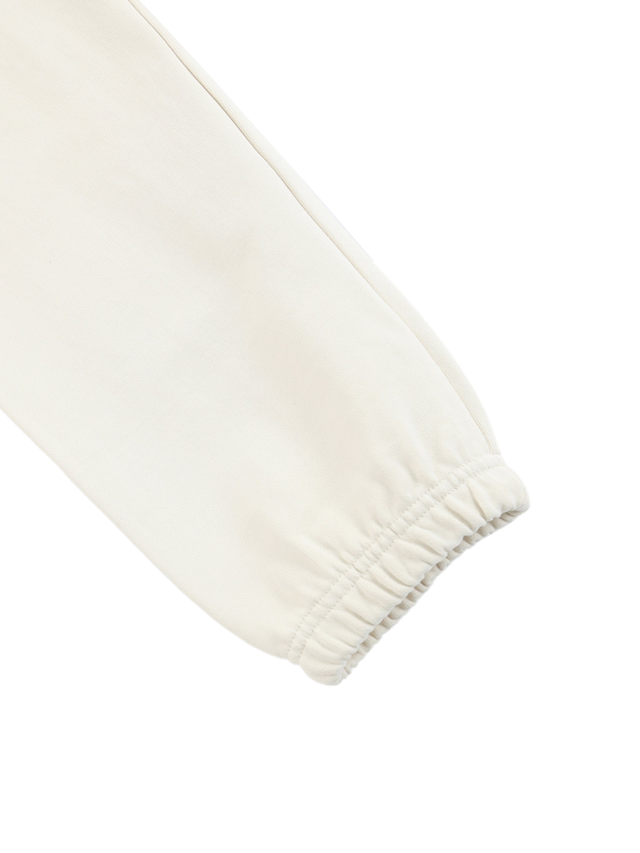 BLANKZ Essential Heavyweight Cotton Sweatpants — elasticated ankle cuff detail
