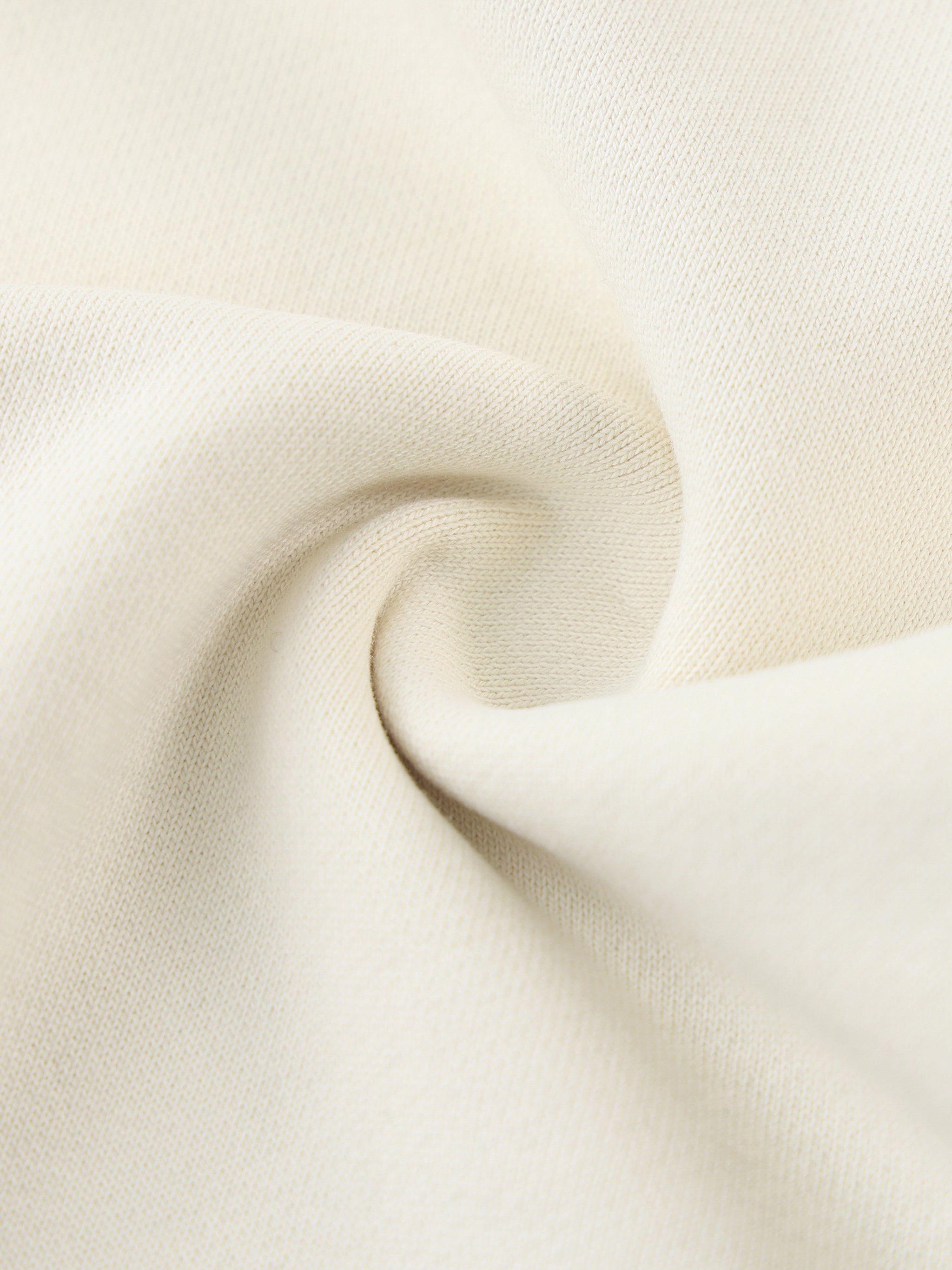 BLANKZ Essential Heavyweight Cotton Sweatpants — fabric drape close-up
