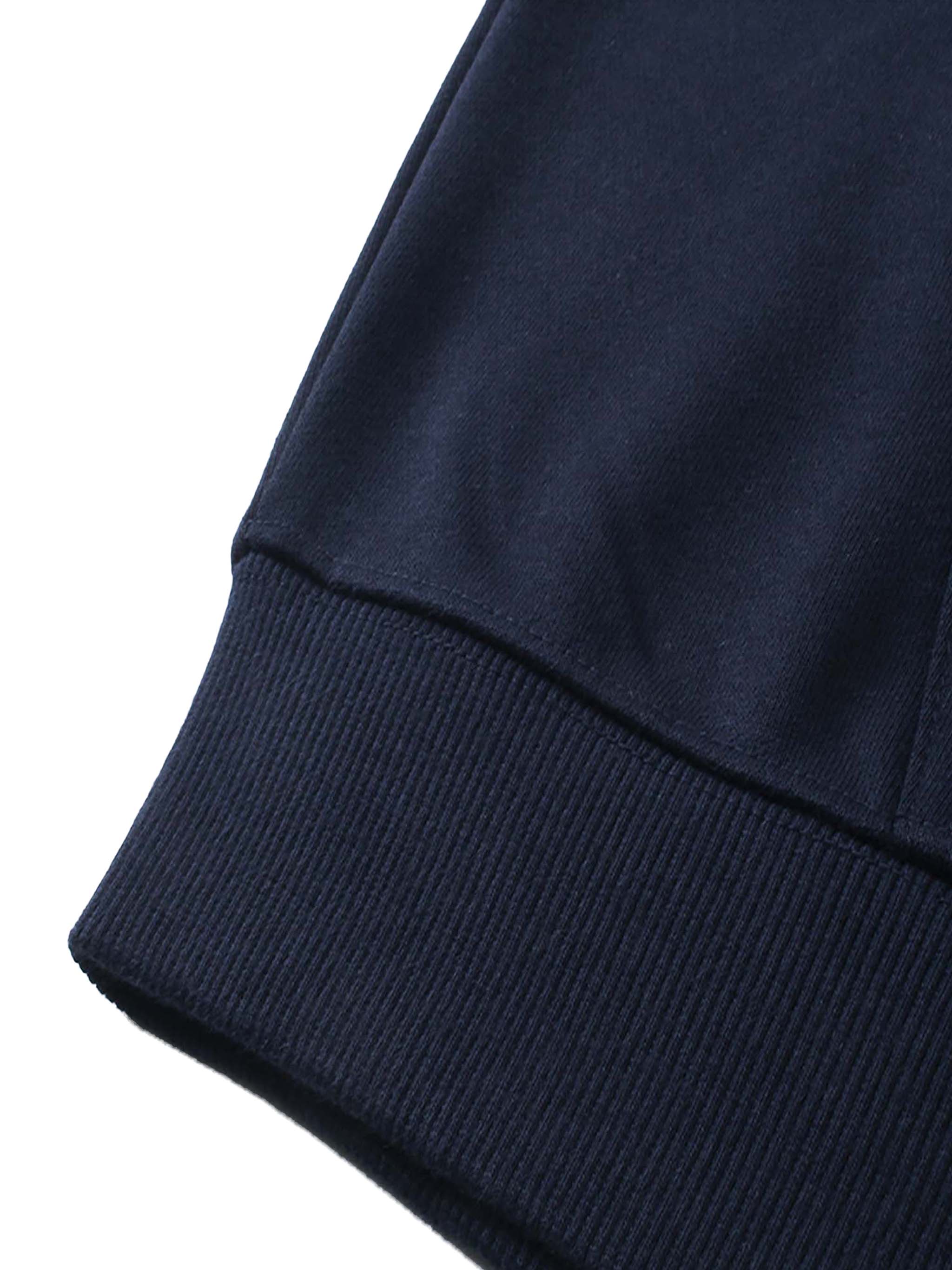 BLANKZ Essential Heavyweight Hoodie — Ribbed hem detail