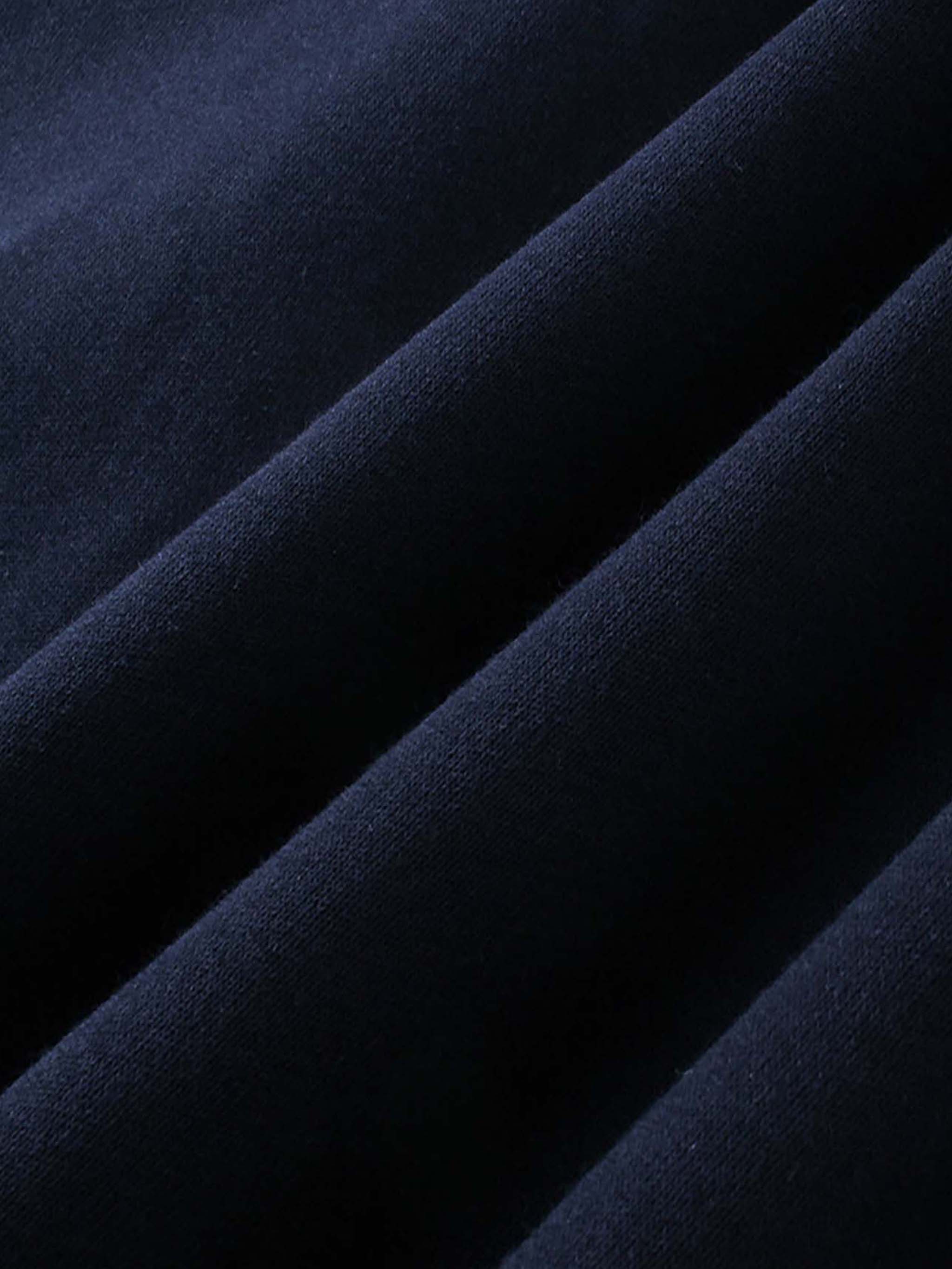 BLANKZ Essential Heavyweight Hoodie — Fabric drape detail