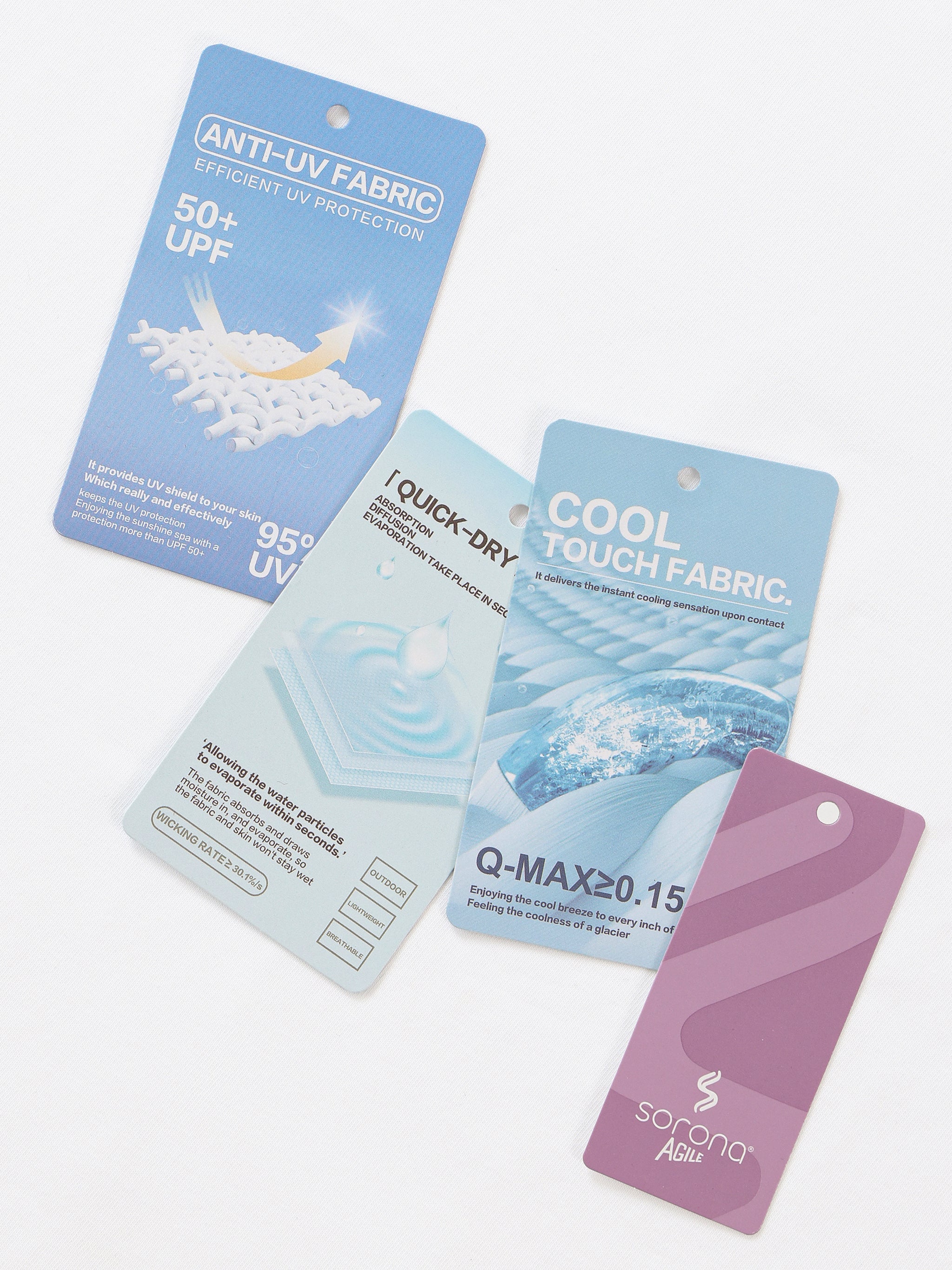 BLANKZ Sorona Box Tee 240 — Fabric information hangtags