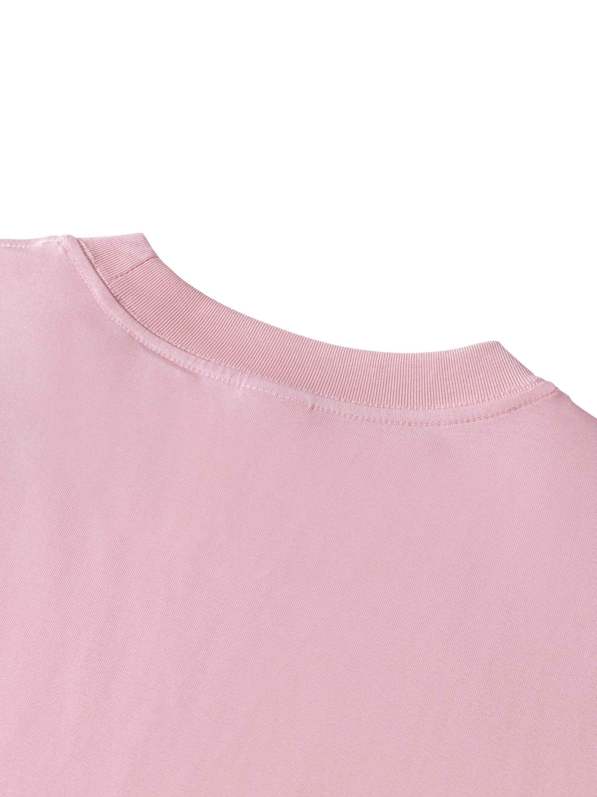 BLANKZ Sorona Box Tee 240 — Back neckline detail