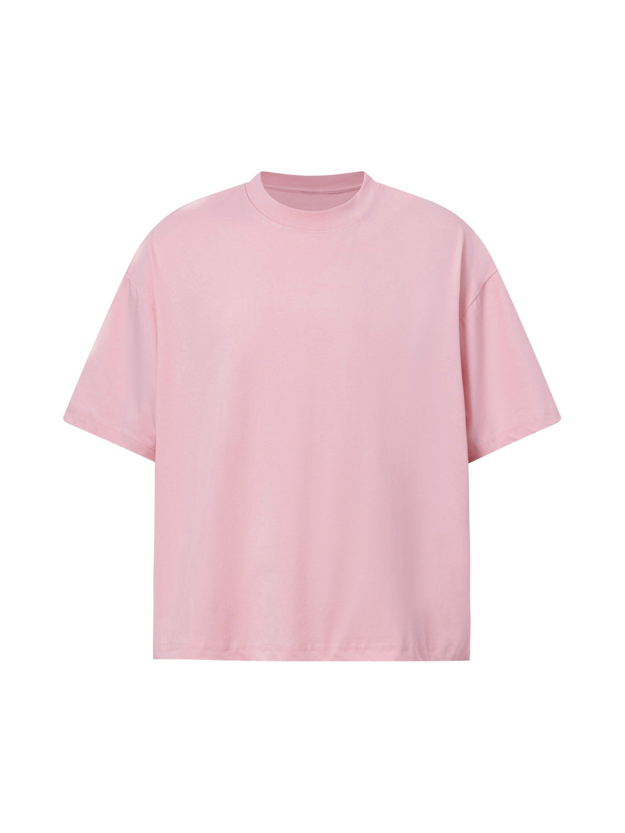 BLANKZ Sorona Box Tee 240 — Pink, front view