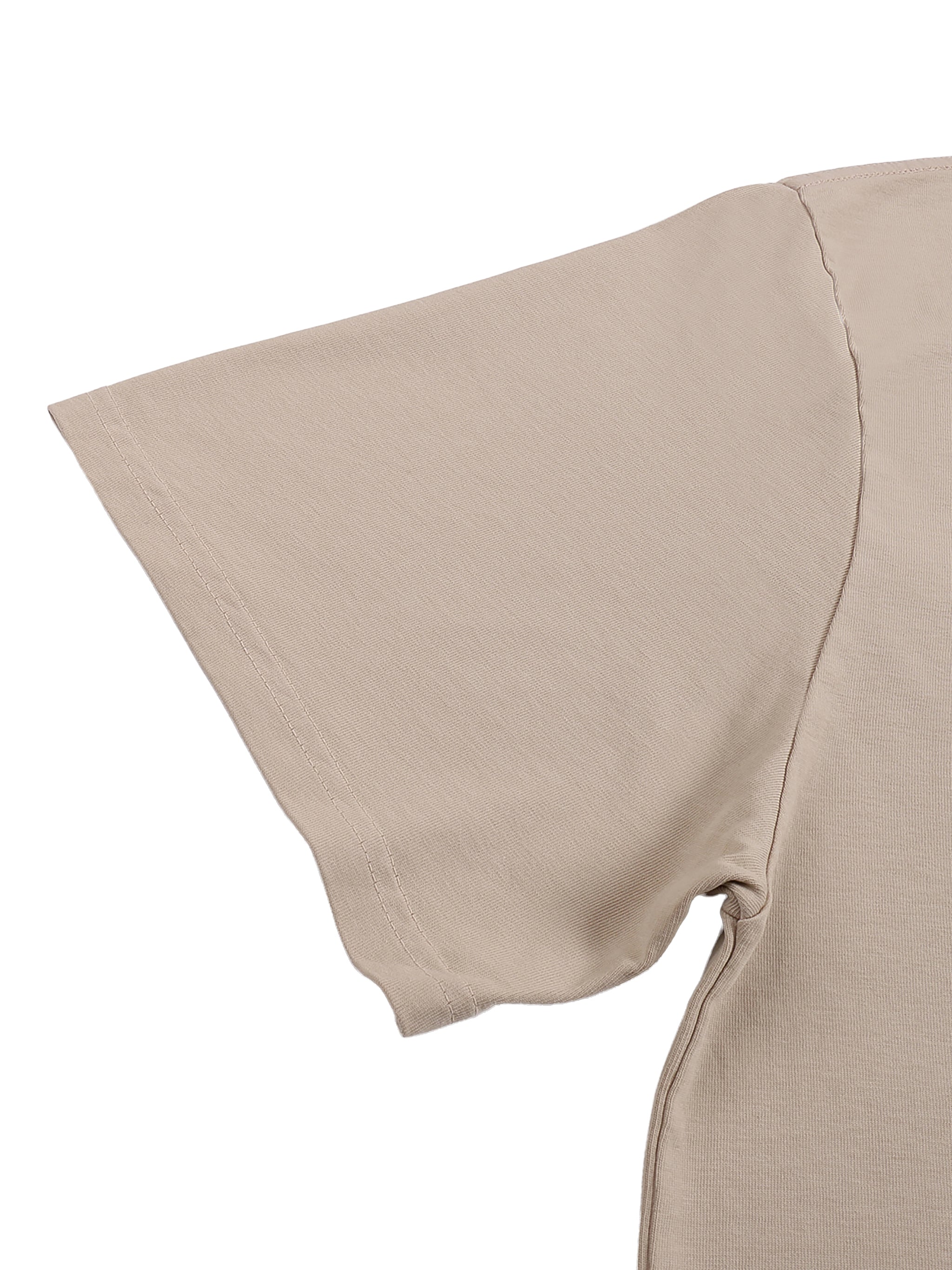 BLANKZ Loose Heavy Tee 275 — Short sleeve and shoulder seam detail