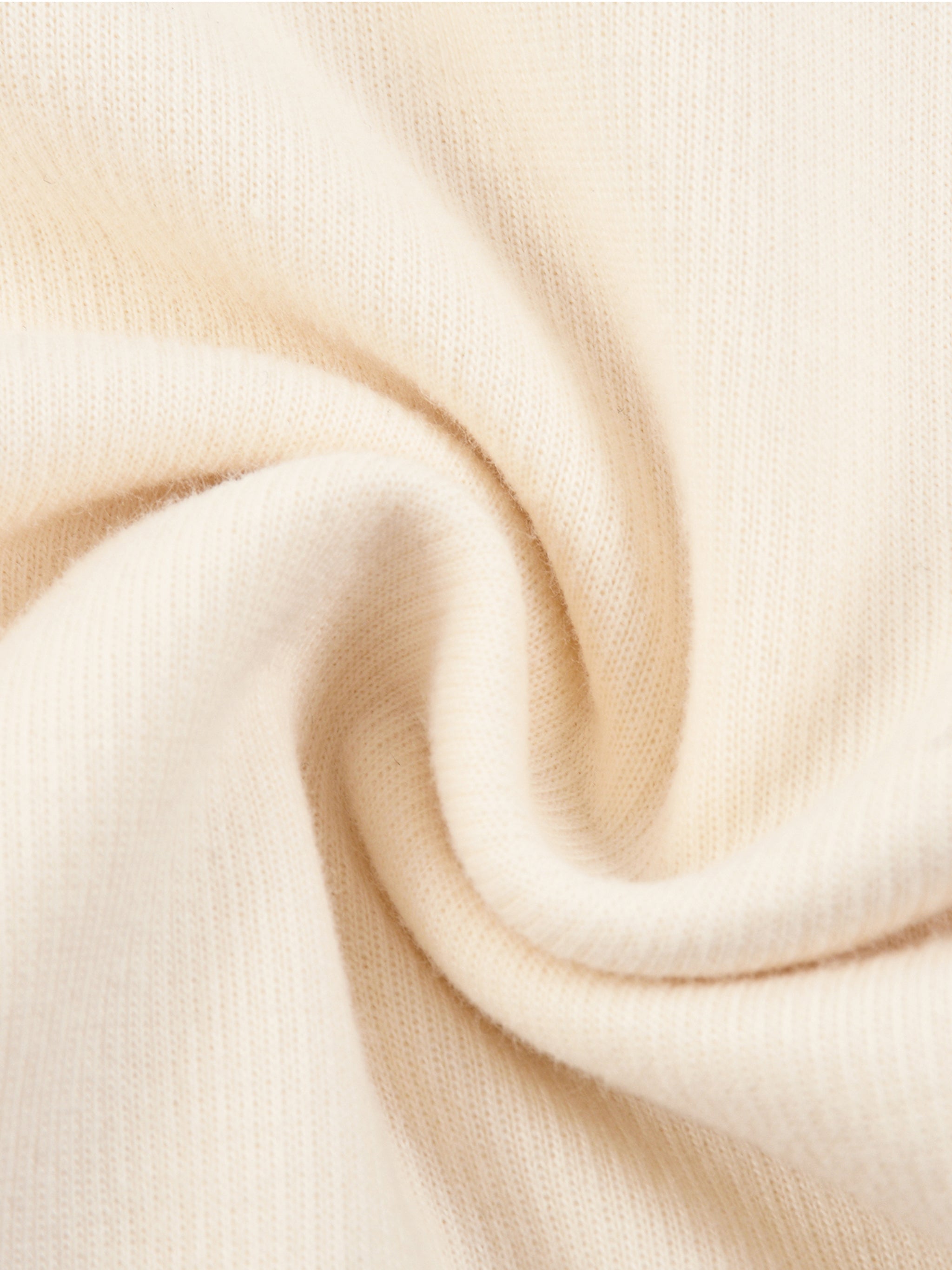 BLANKZ Textured Round-Neck Sweat — Textured knit close-up