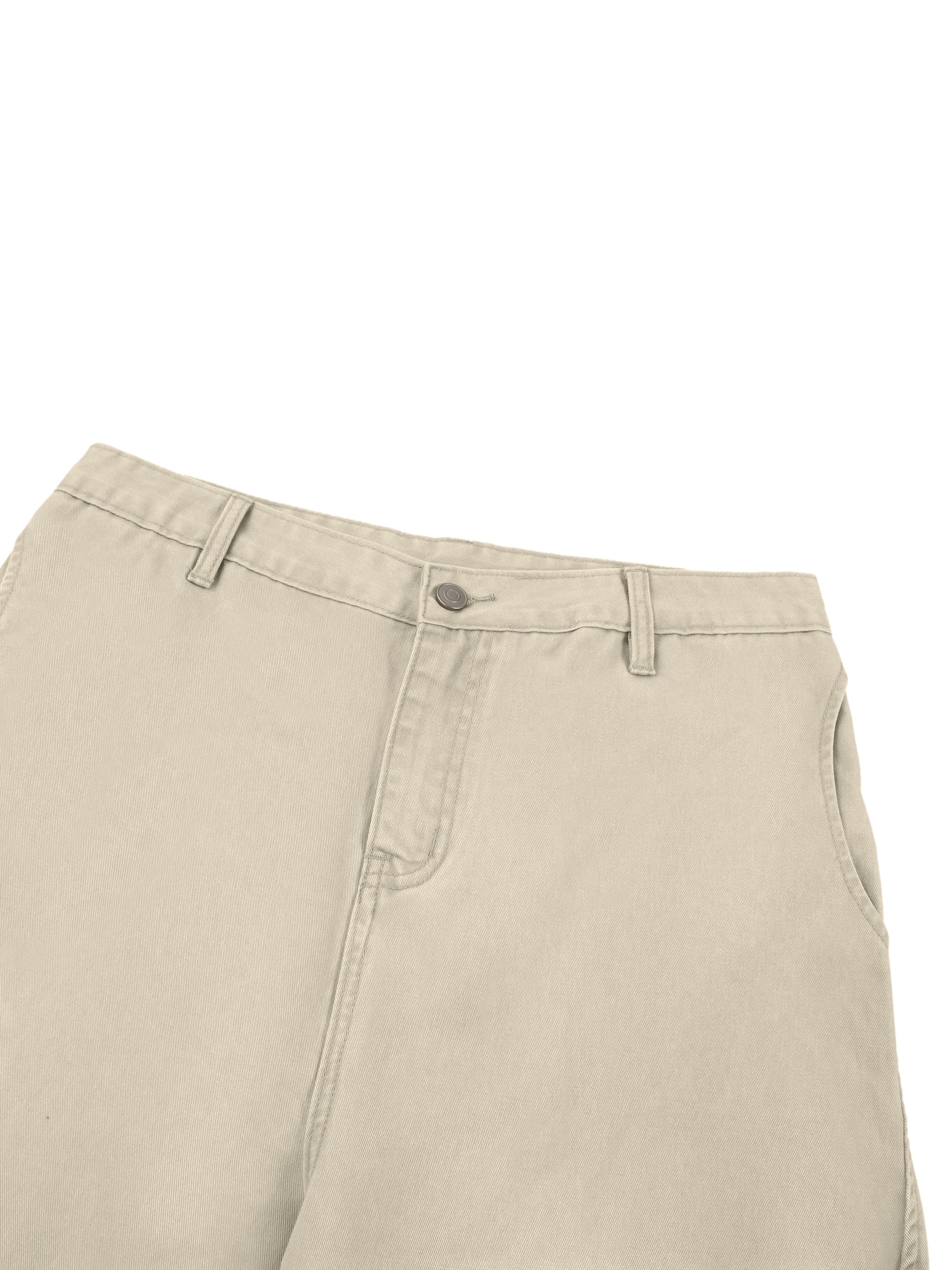 BLANKZ Structured Barrel Trouser — button and fly detail
