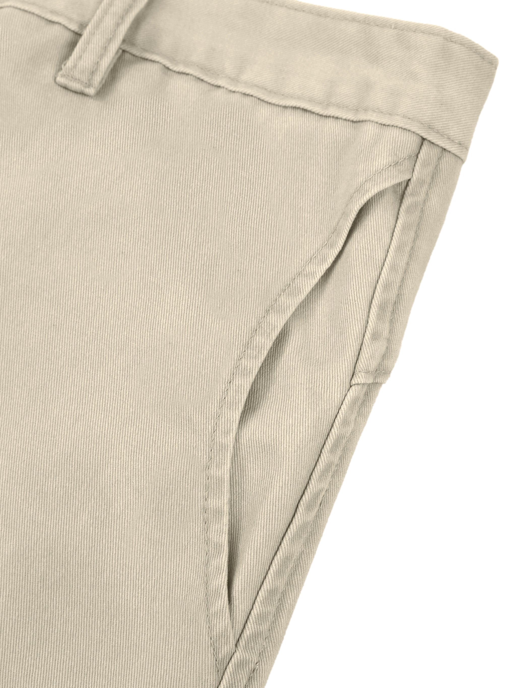 BLANKZ Structured Barrel Trouser — side pocket detail