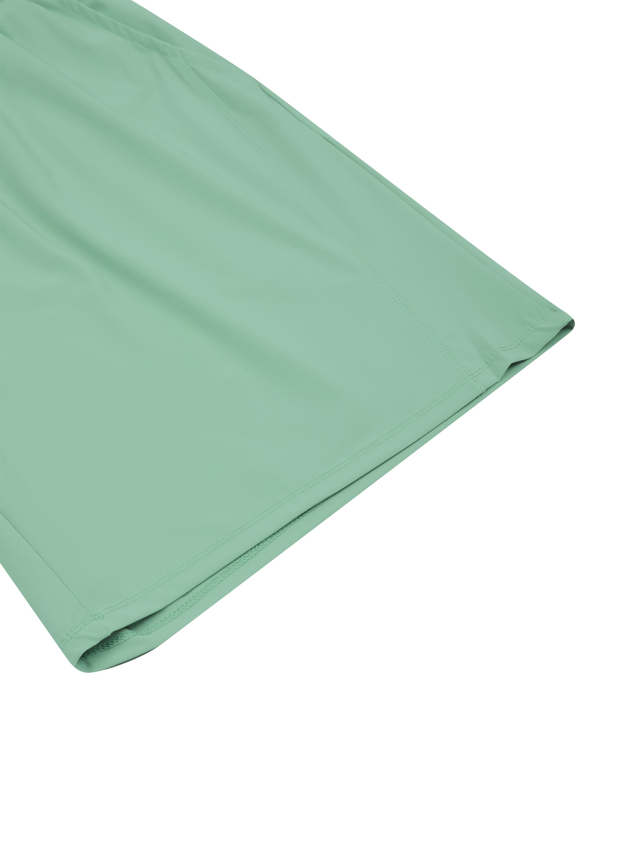 BLANKZ Light Drawstring Short — hem detail