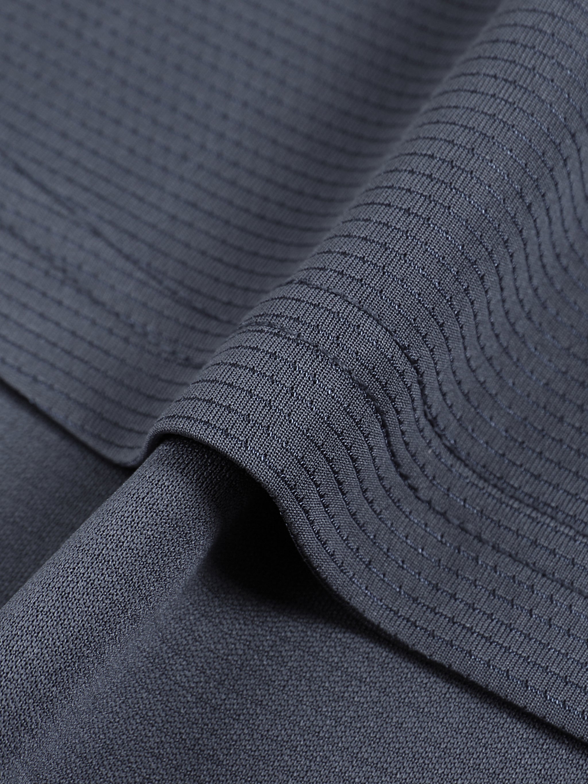 BLANKZ Lightweight Sport Jersey — Gray — fabric texture