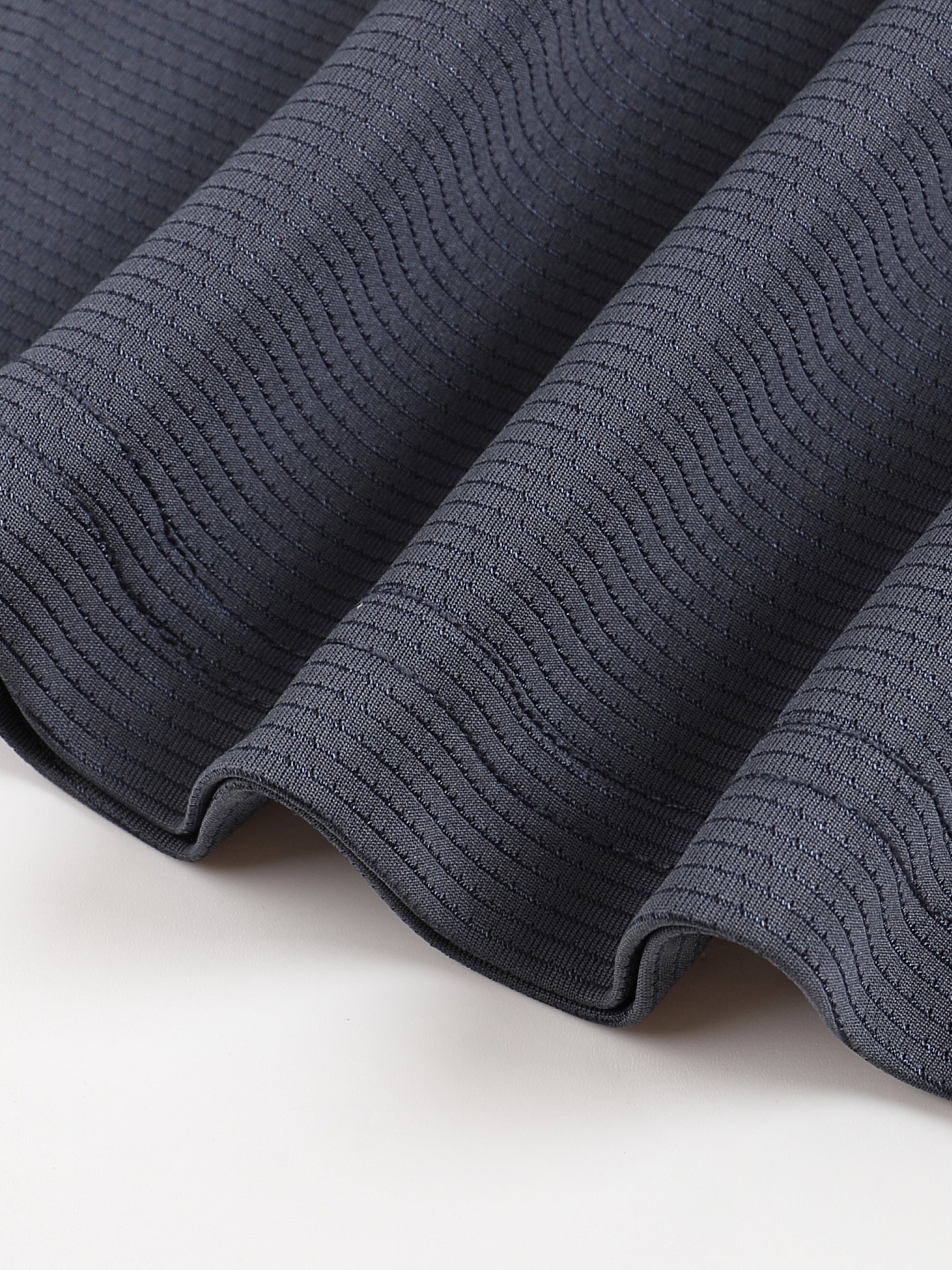 BLANKZ Lightweight Sport Jersey — Gray — folded fabric
