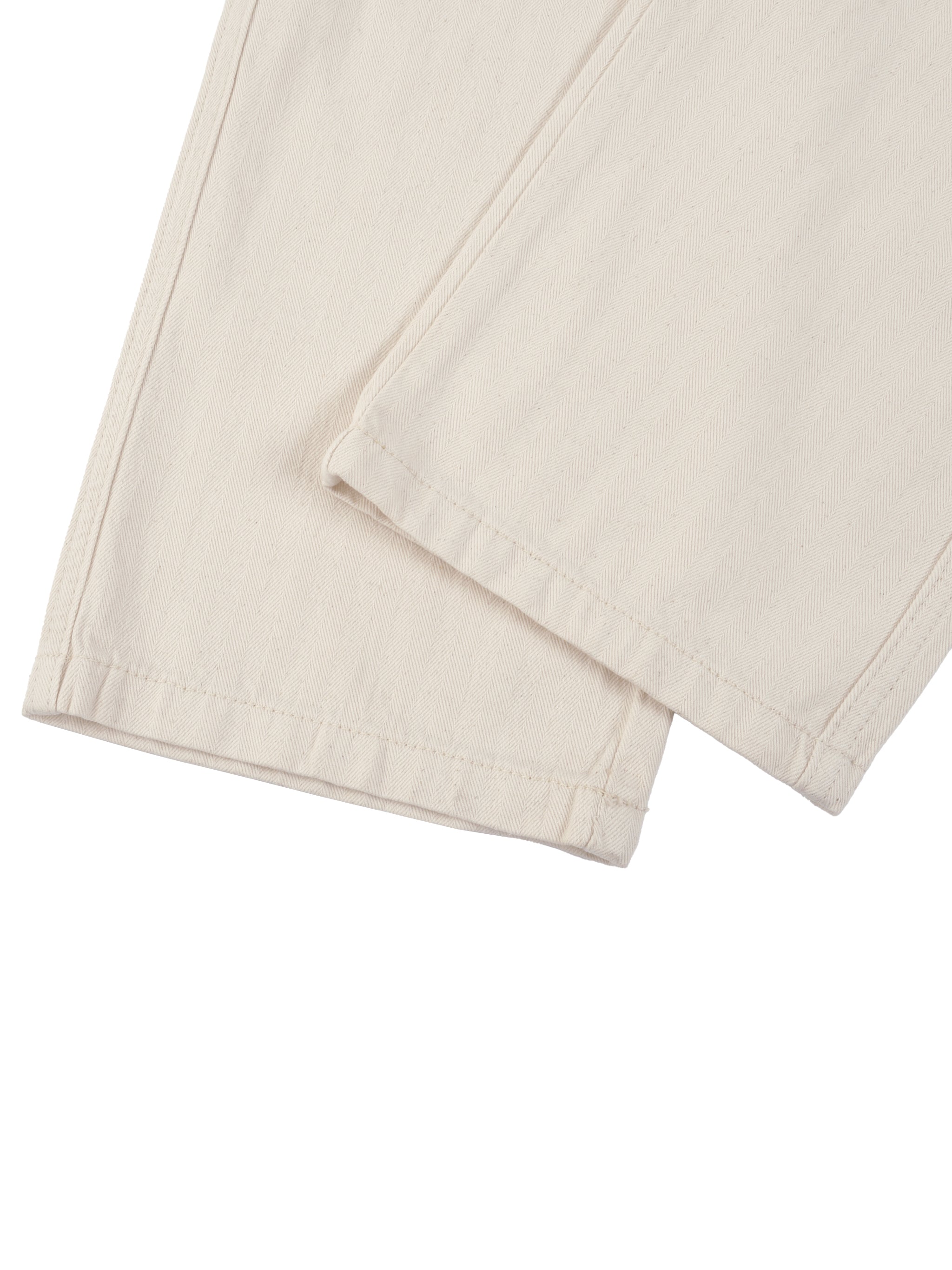 BLANKZ Everyday Straight Jean — Mild Apricot — leg hem