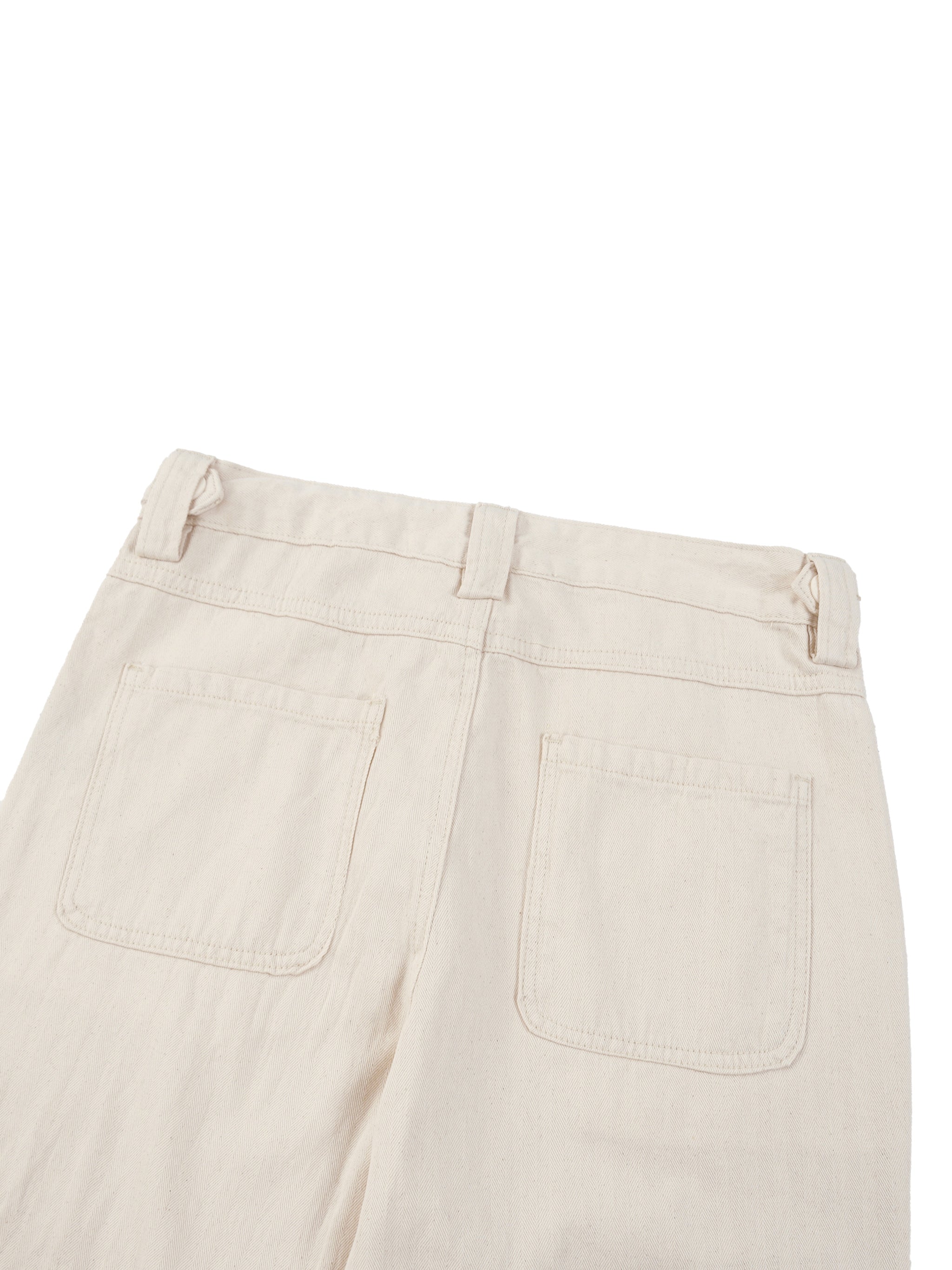 BLANKZ Everyday Straight Jean — Mild Apricot — back pockets