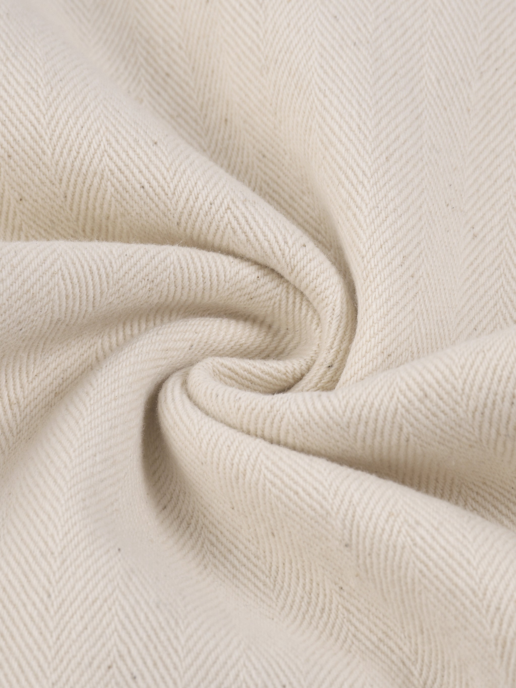 BLANKZ Everyday Straight Jean — Mild Apricot — woven fabric folds