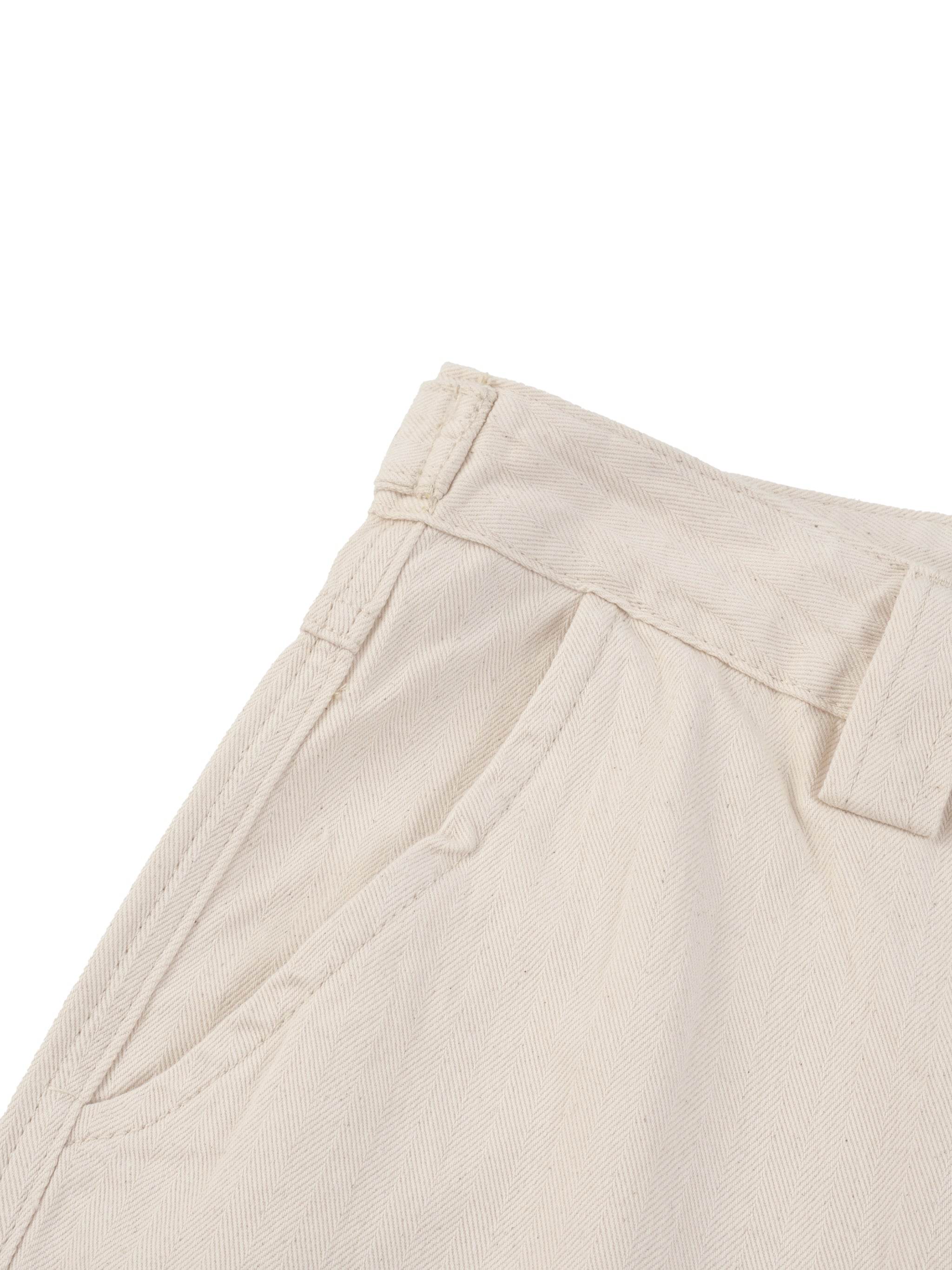 BLANKZ Everyday Straight Jean — Mild Apricot — front pocket