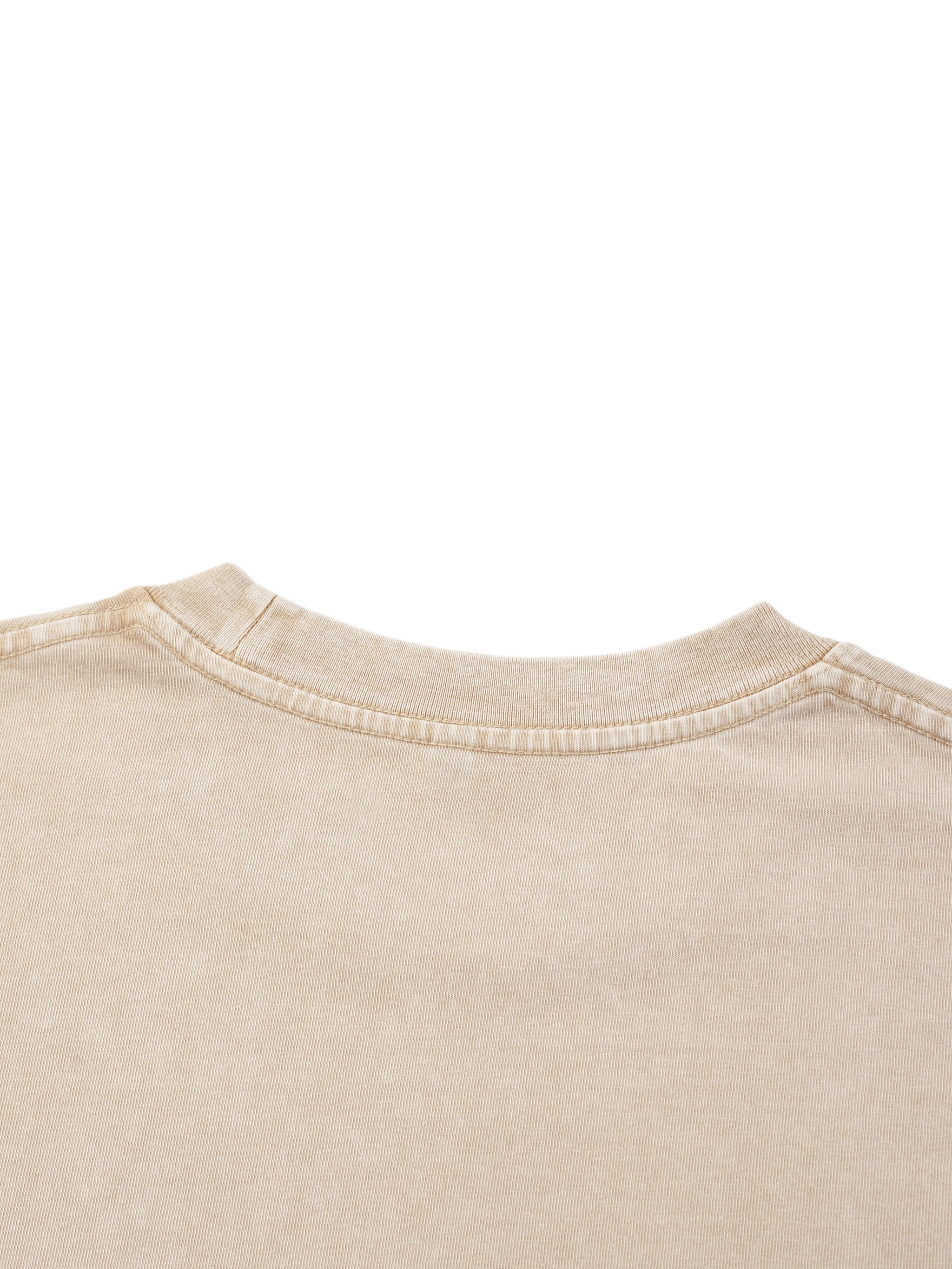BLANKZ Mineral Box Tee — Back neckline detail