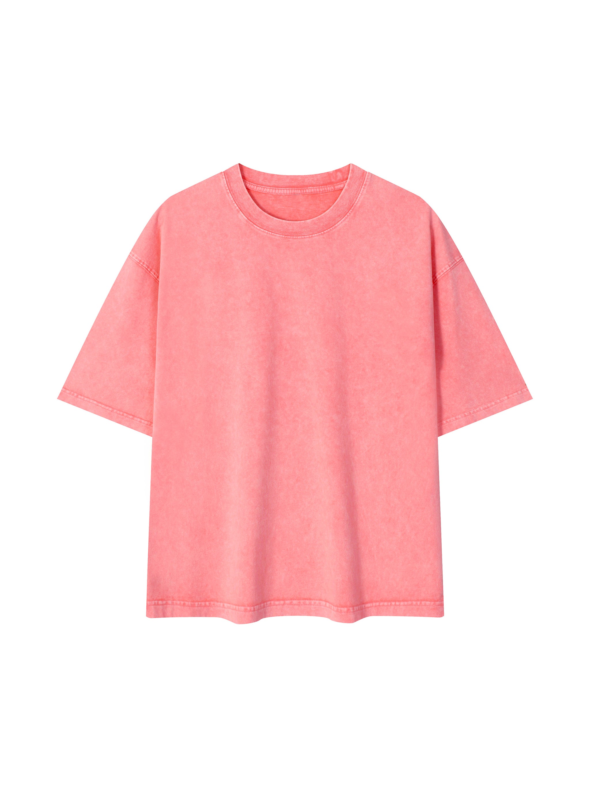 BLANKZ Mineral Box Tee — Pink, front view