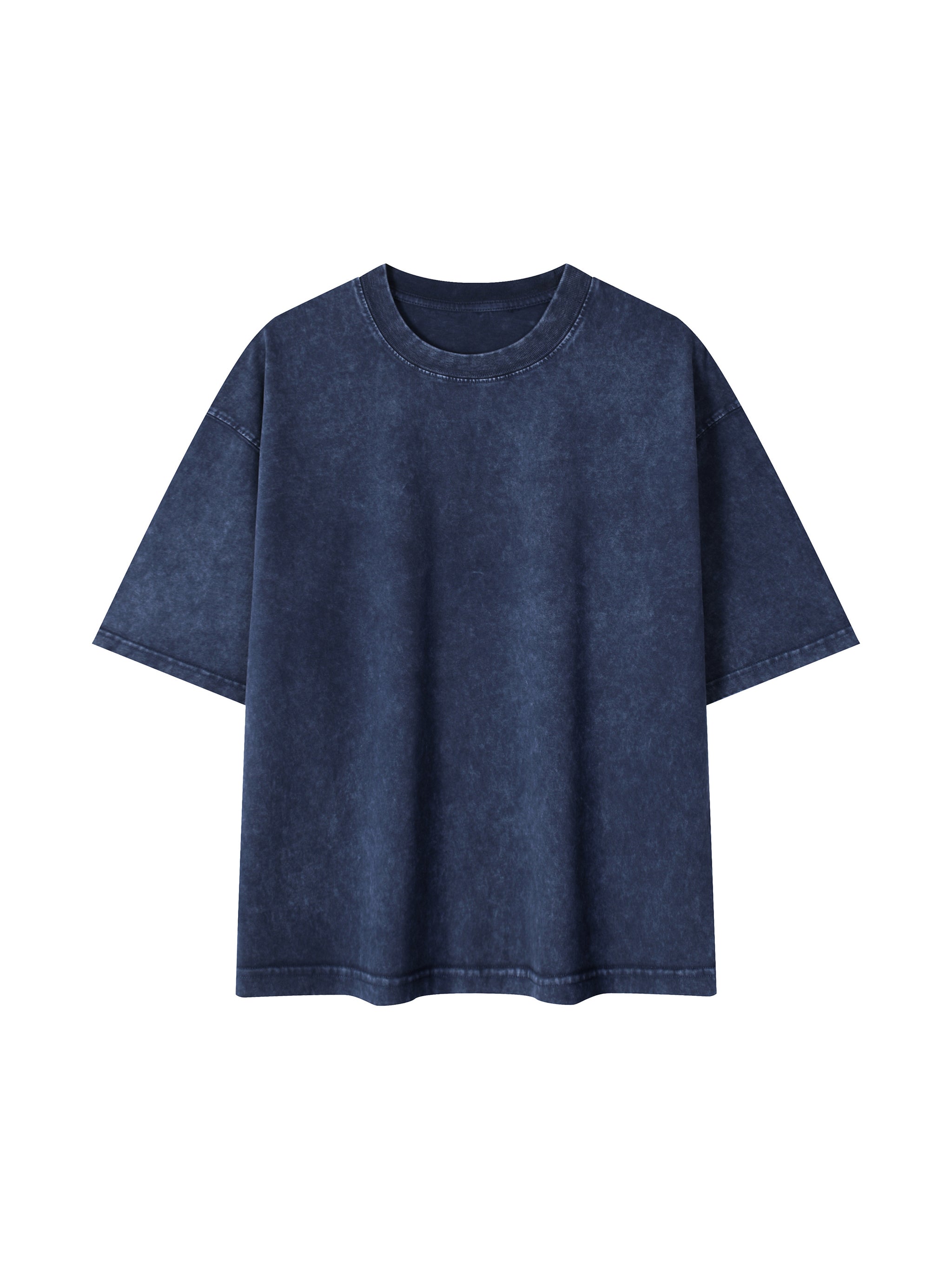 BLANKZ Mineral Box Tee — Royal Blue, front view