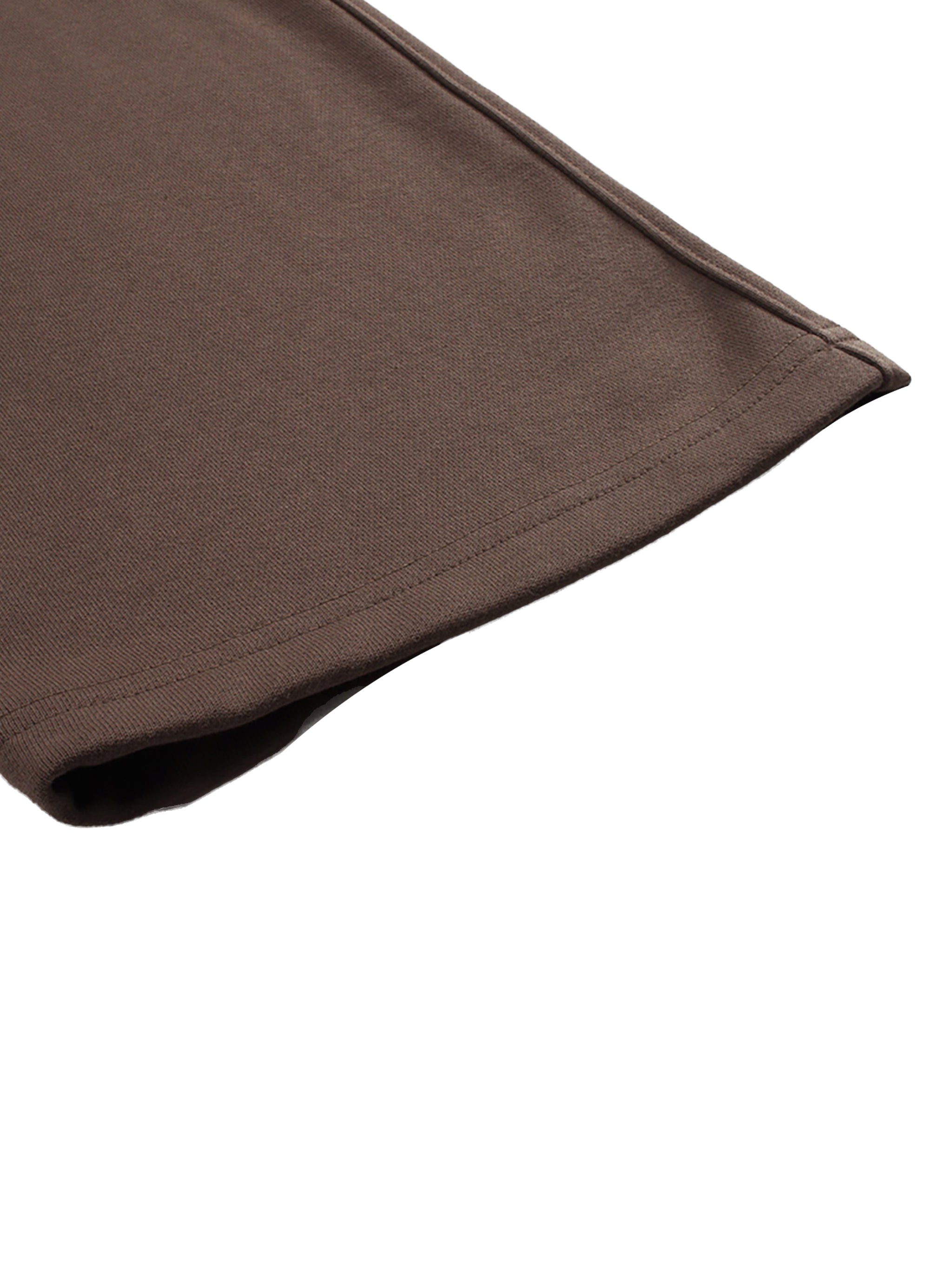 BLANKZ Heavy Straight Sweatpant — Leg hem detail