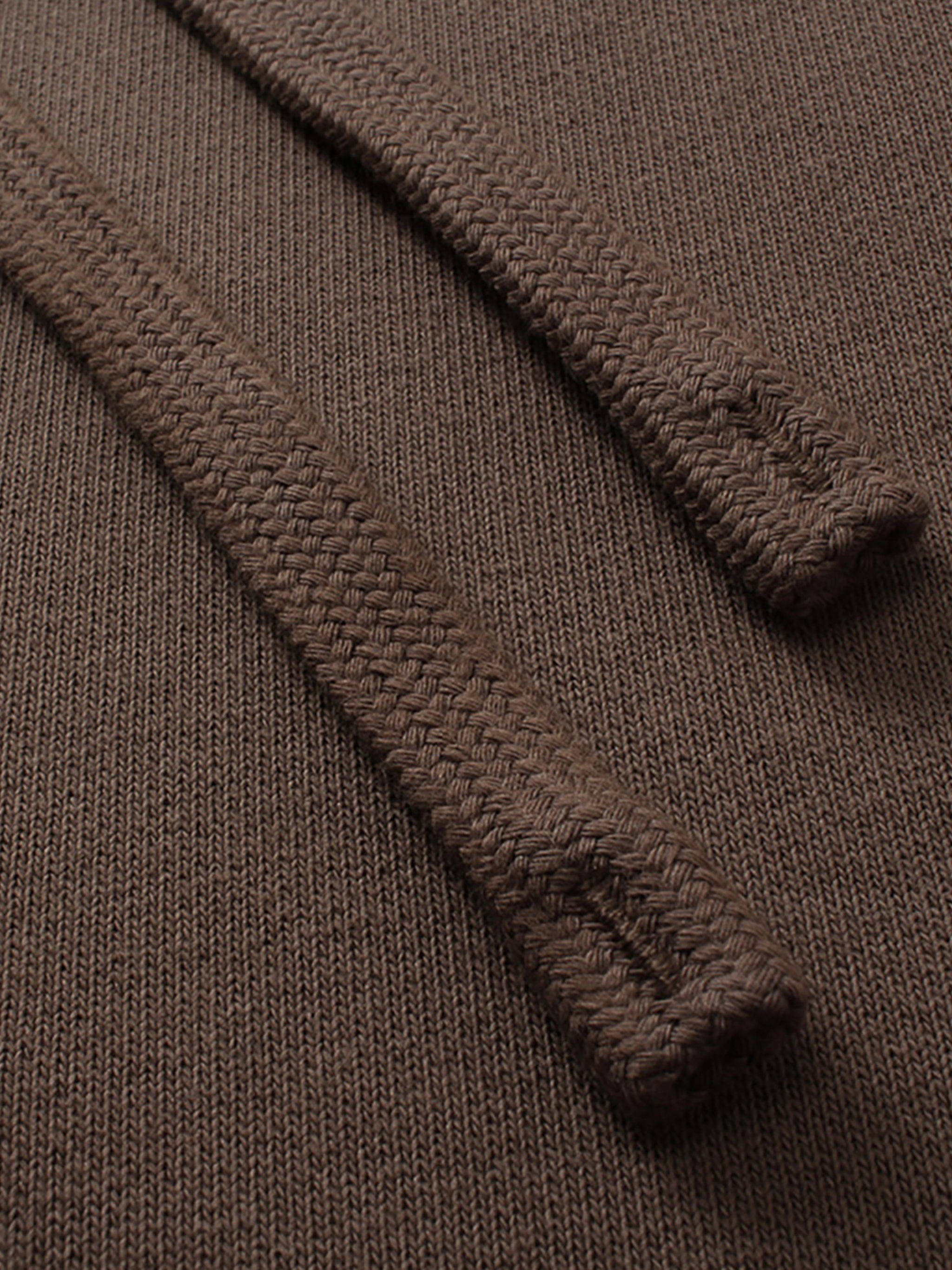 BLANKZ Heavy Straight Sweatpant — Hem stitching detail