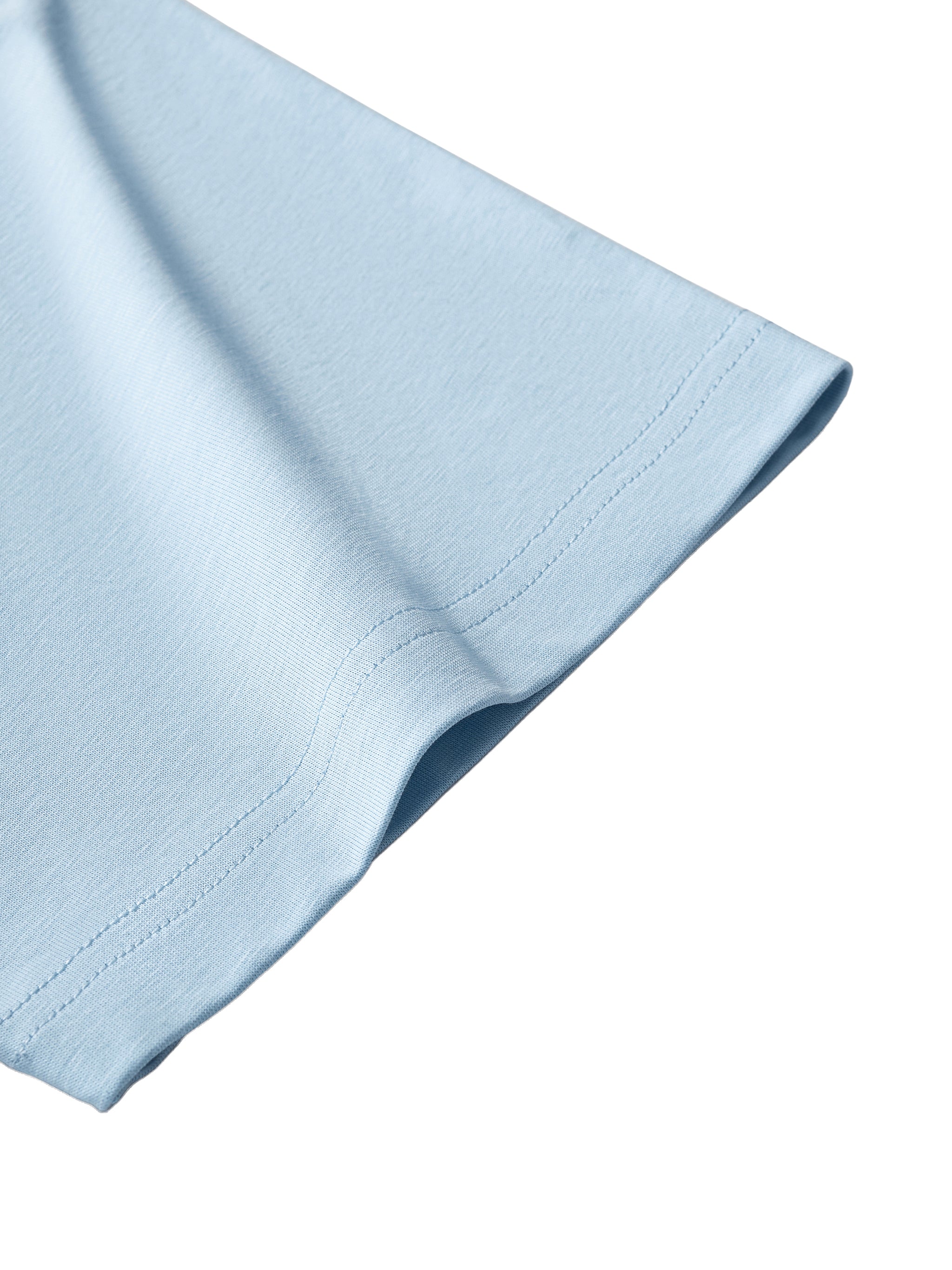 BLANKZ Sorona Quick-Dry Cooling Tee — sleeve hem detail