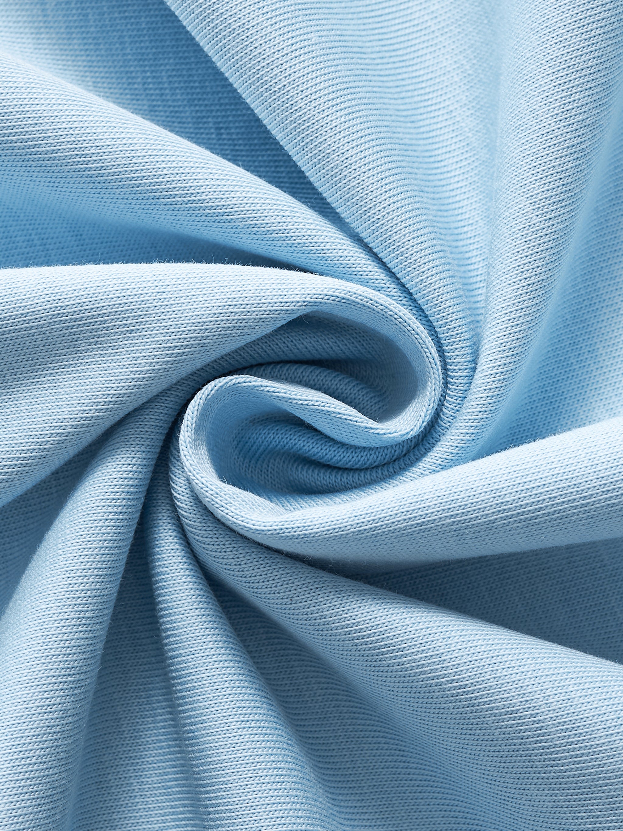 BLANKZ Sorona Quick-Dry Cooling Tee — fabric drape close-up